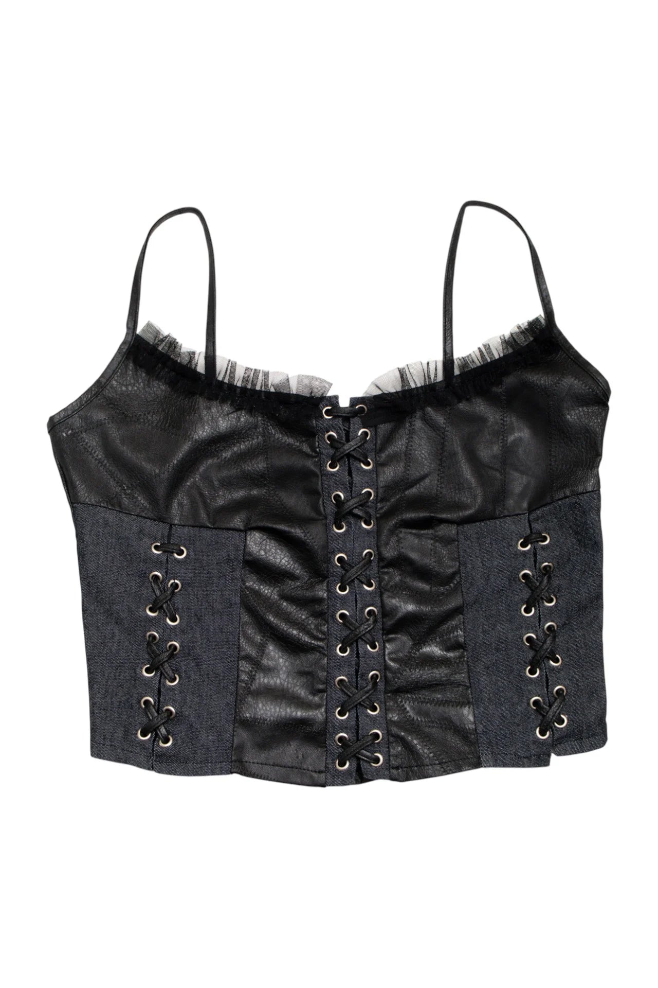 #77 Rosso Disera Corset Cami Top Black | c. 171 | Size 10