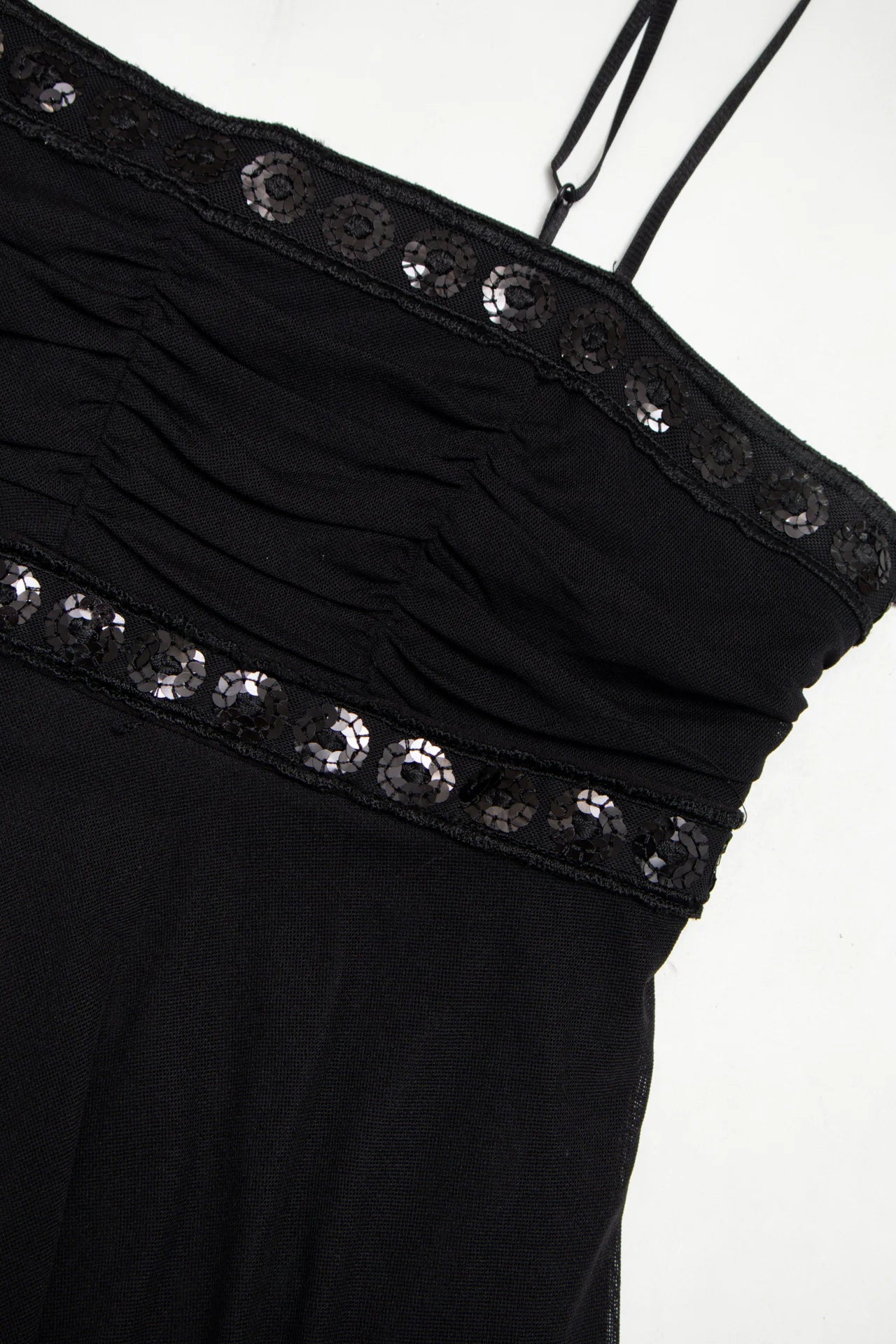 #78 Bisou Bisou Strappy Camisole Top Black | c. 171 | Size 12