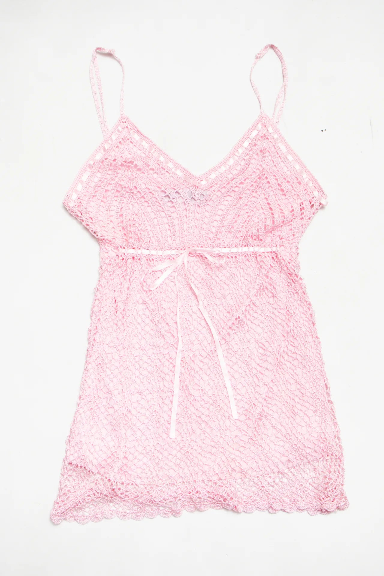 #95 Lace Babydoll Camisole Pink | c. | Size 14/16