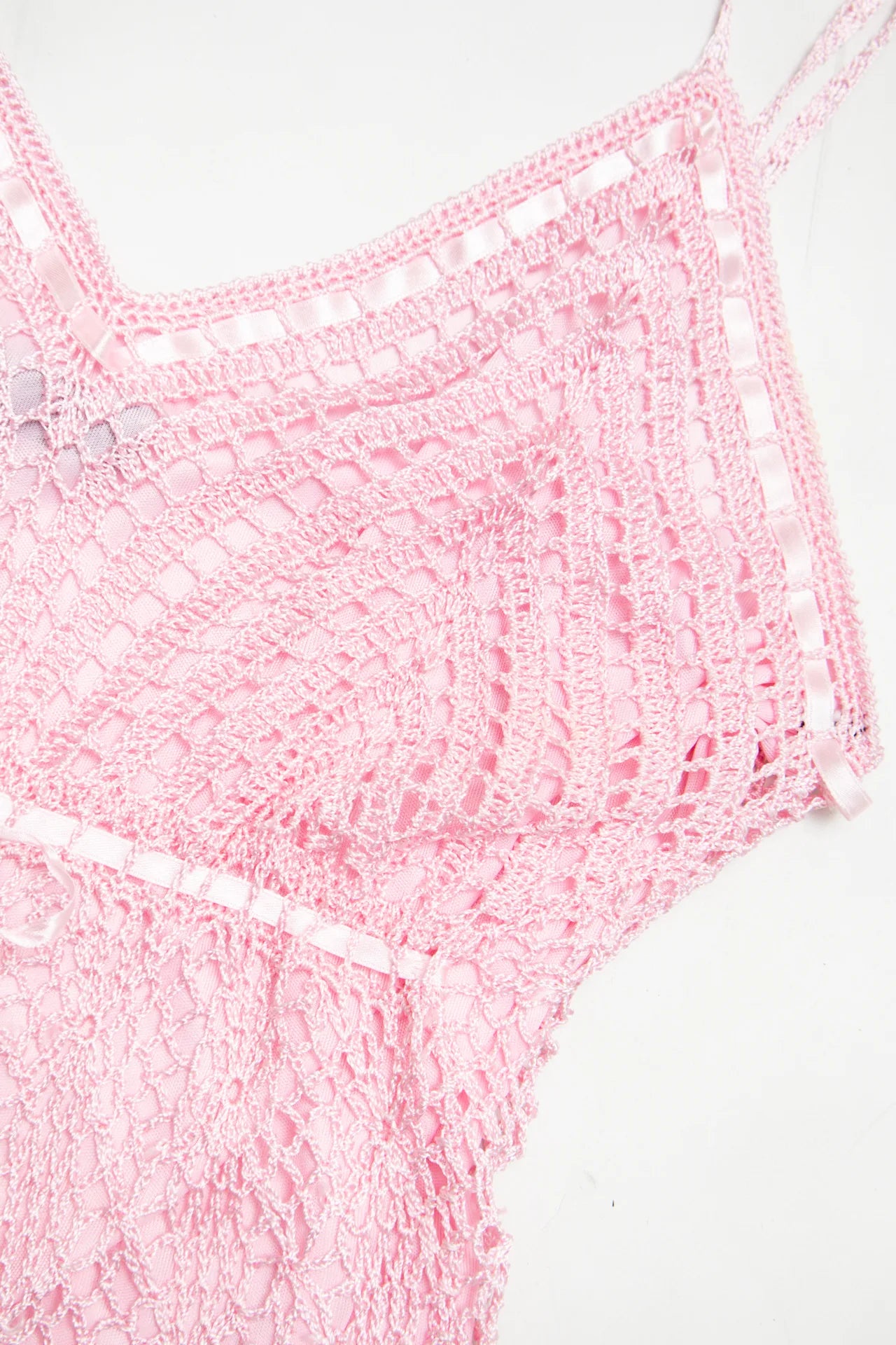 #95 Lace Babydoll Camisole Pink | c. | Size 14/16