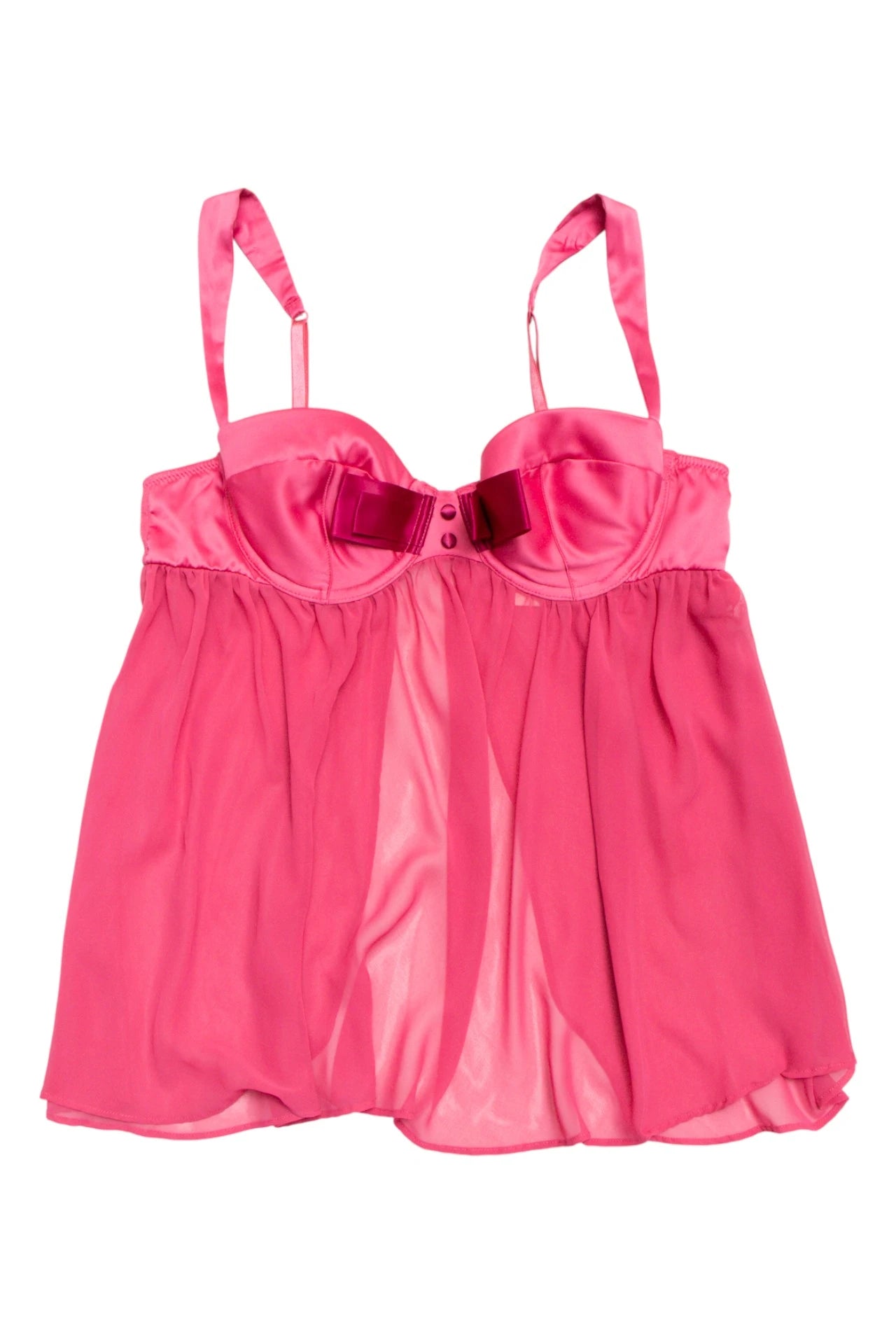 #96 Victoria’s Secret Babydoll Camisole Pink | c. | Size 10 / 14C Bra
