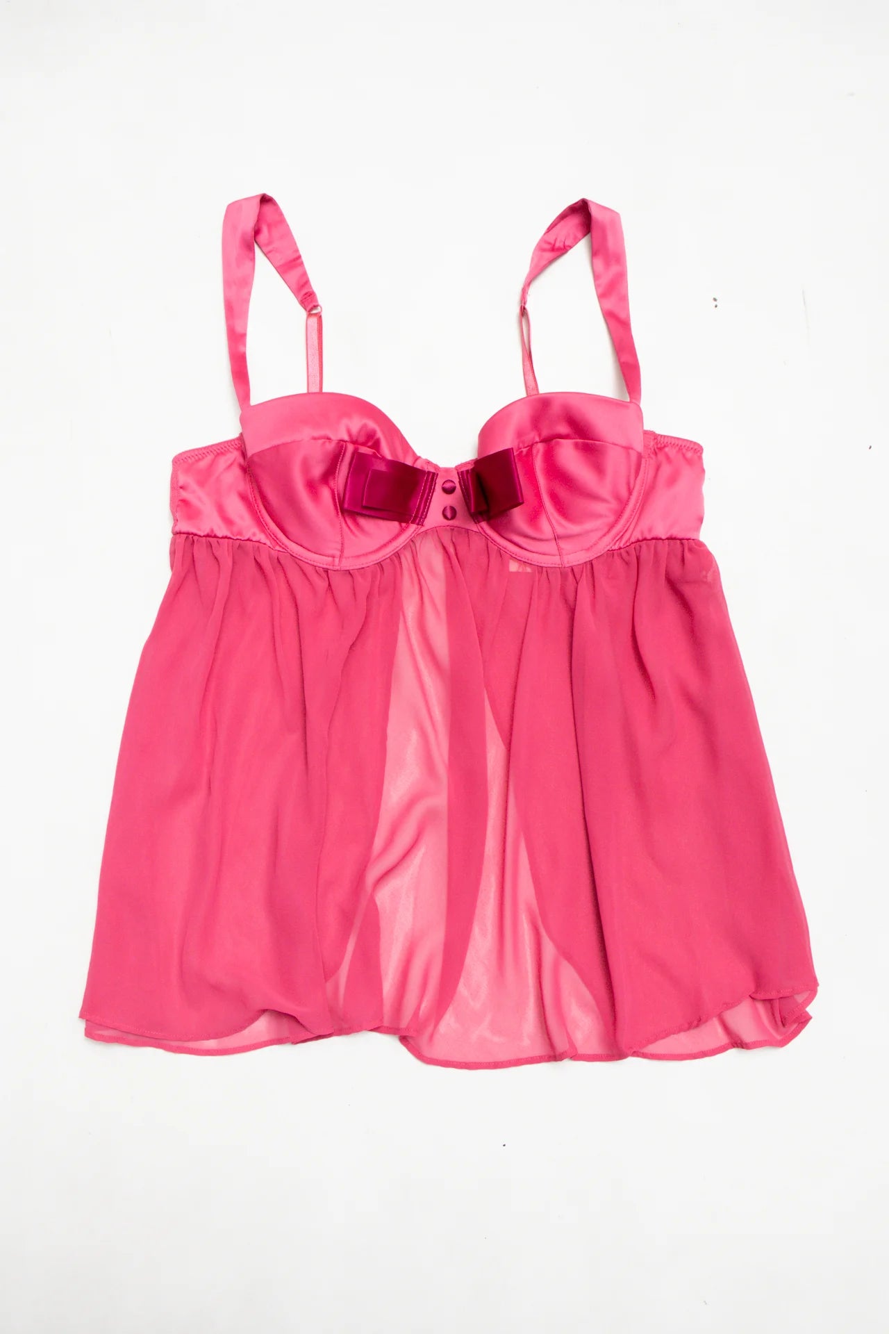 #96 Victoria’s Secret Babydoll Camisole Pink | c. | Size 10 / 14C Bra