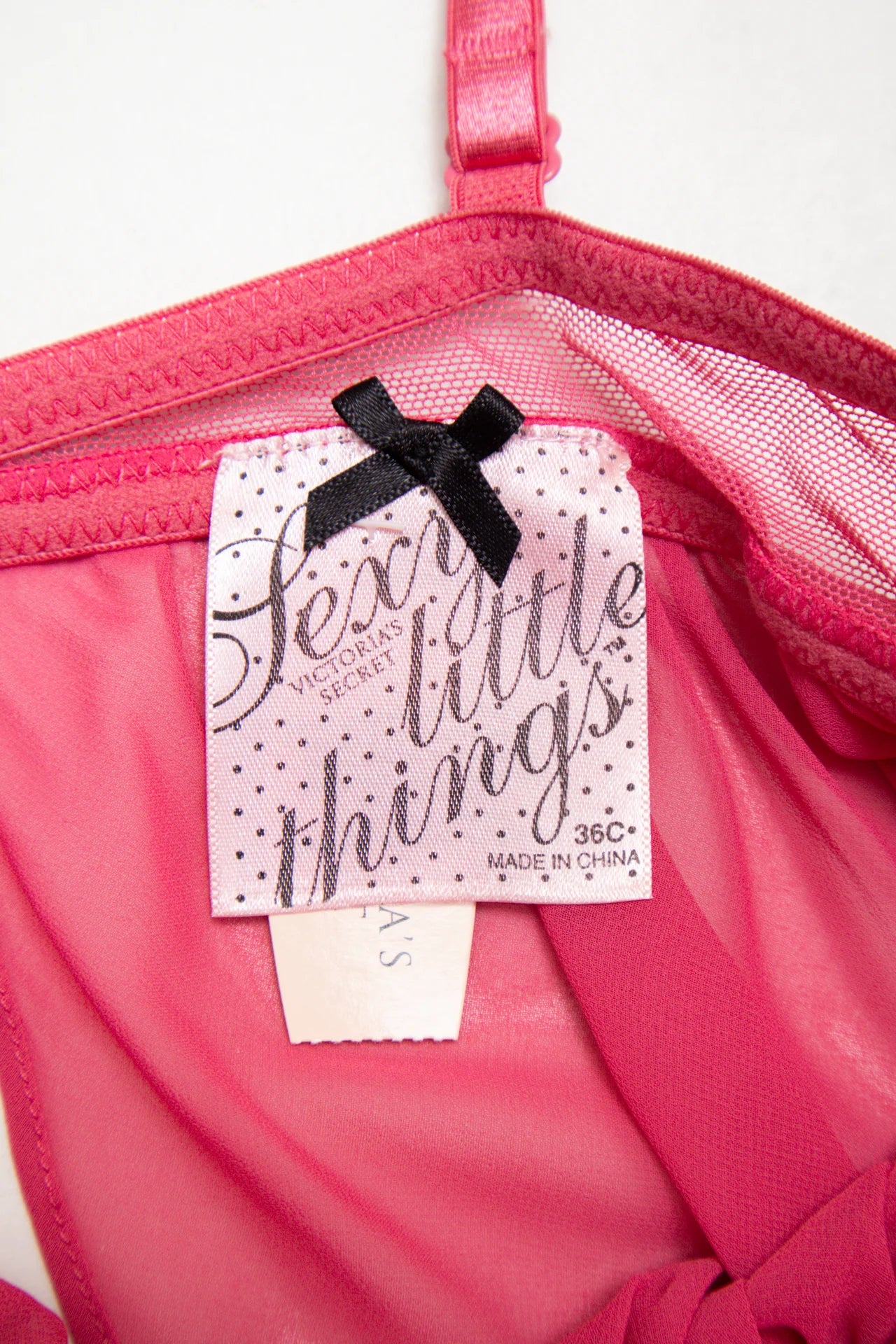 #96 Victoria’s Secret Babydoll Camisole Pink | c. | Size 10 / 14C Bra