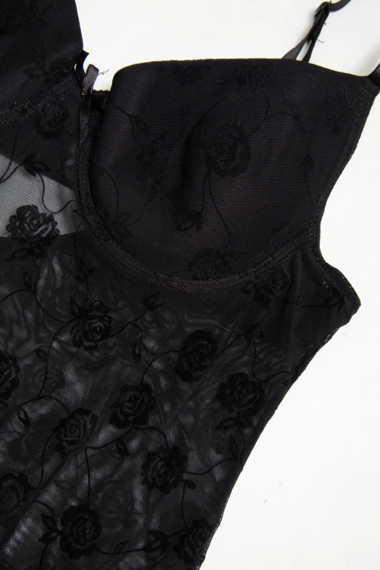 #101 Babydoll Chemise Black | c. | Size 12 / 14C Bra