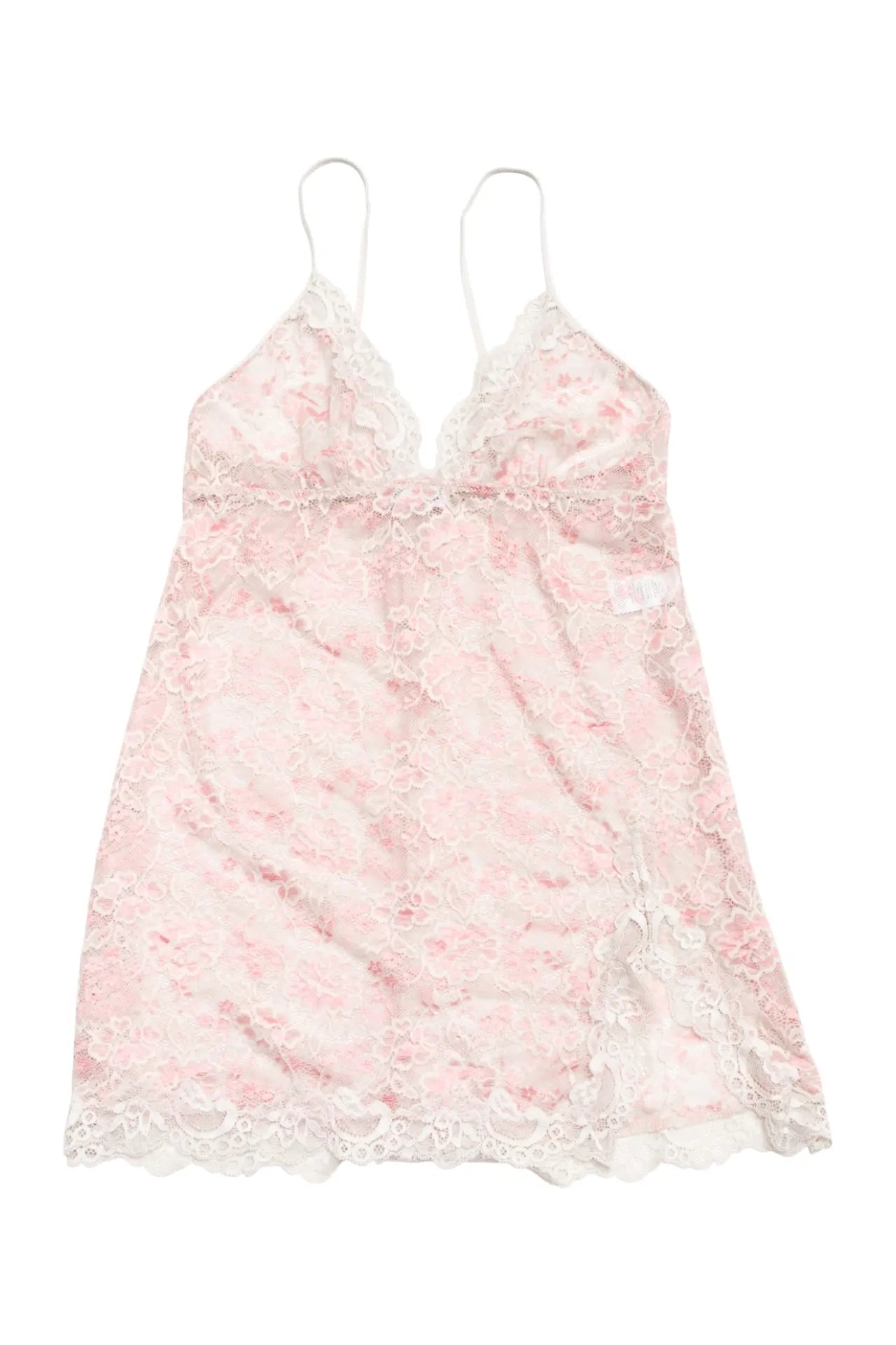 #105 In Bloom By Jonquil Lace Chemise Slip Pink | c. | Size 8