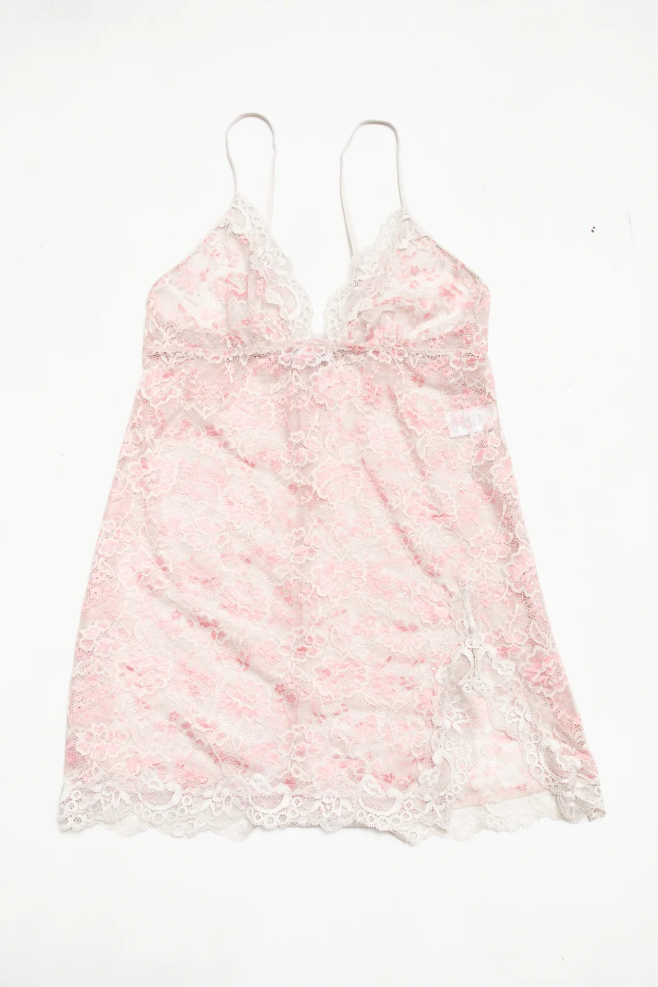 #105 In Bloom By Jonquil Lace Chemise Slip Pink | c. | Size 8