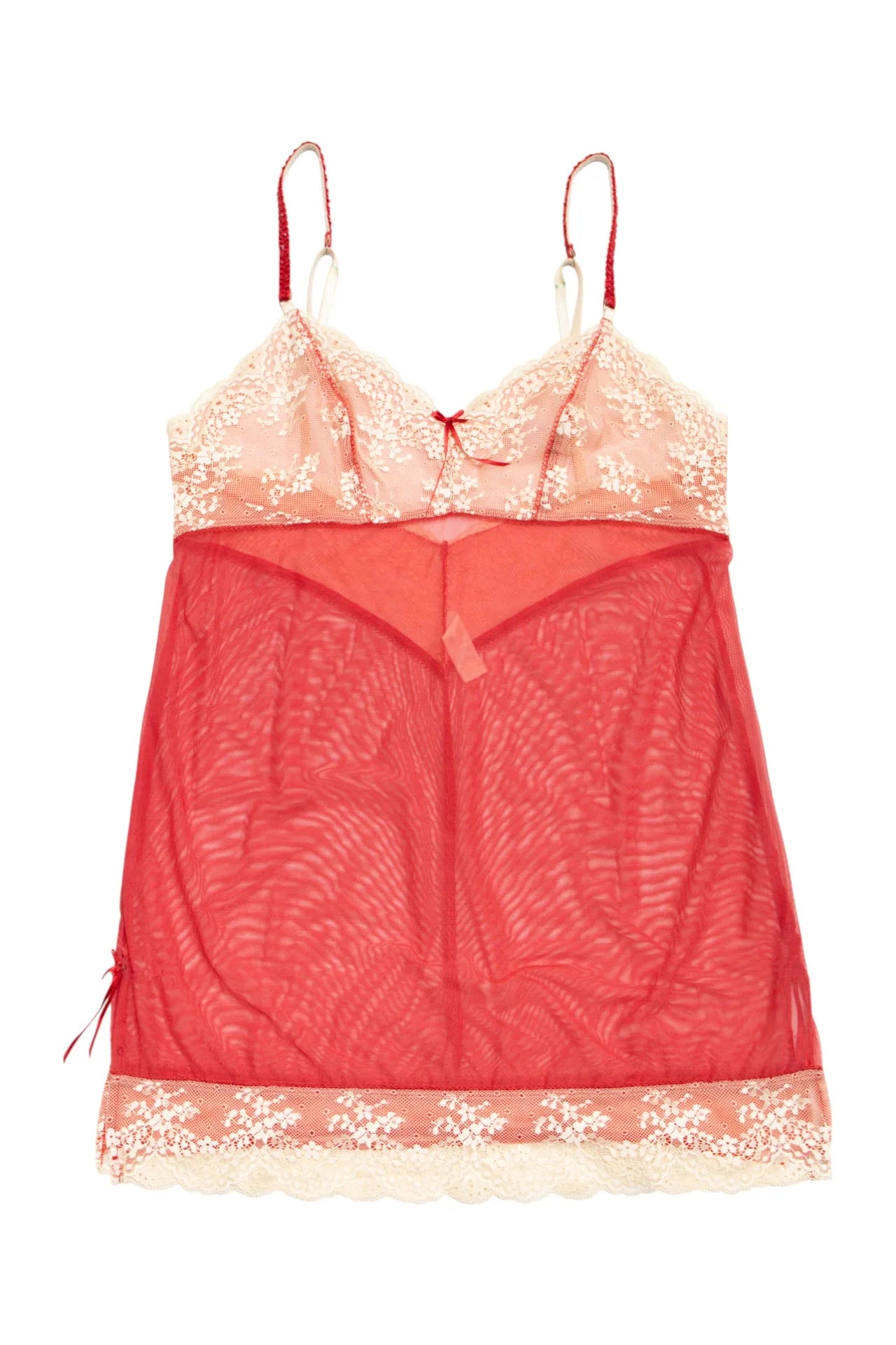 #112 Babydoll Chemise Red | c. | Size 14
