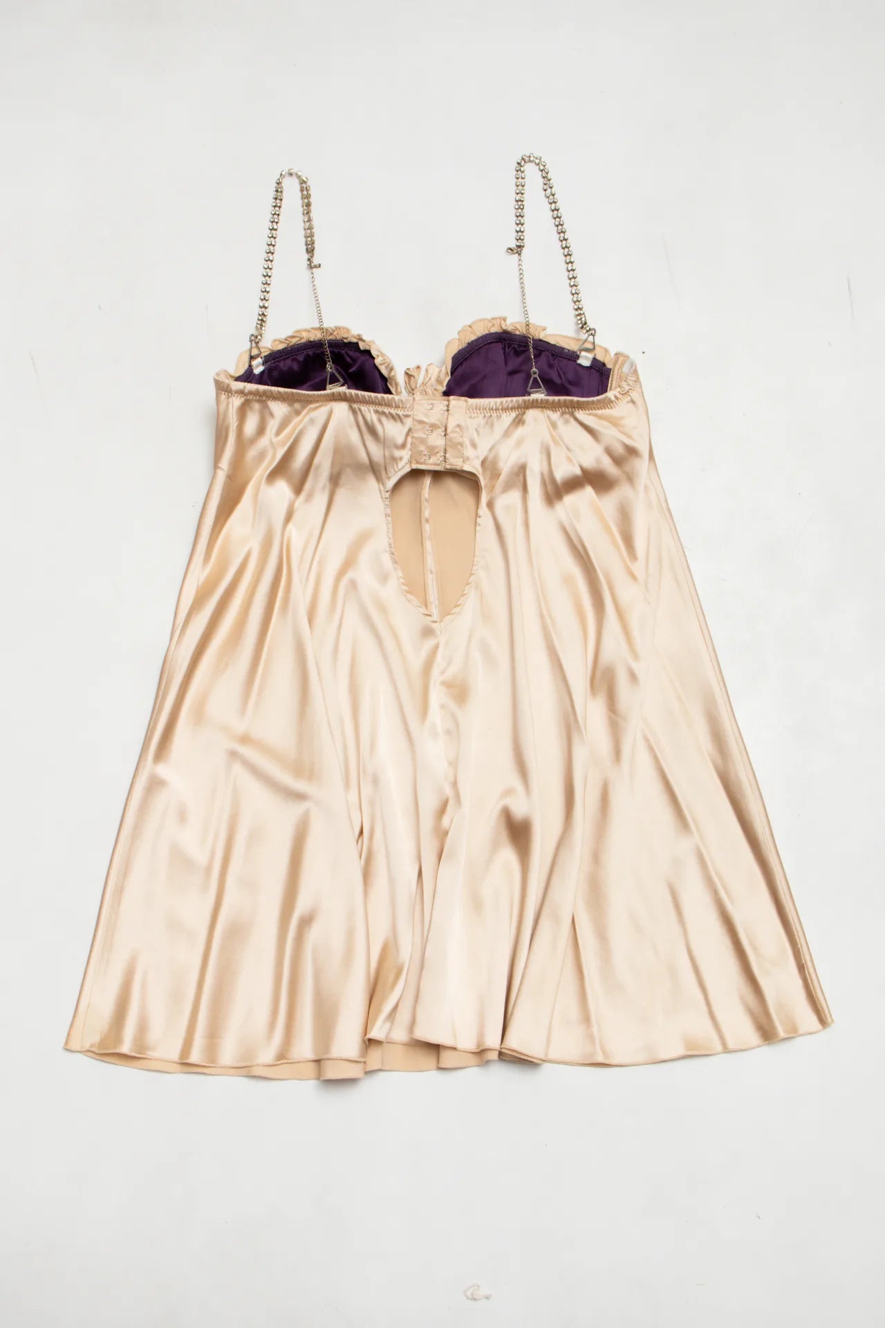 #114 Babydoll Chemise Beige | c. | Size 8 / 10C bra