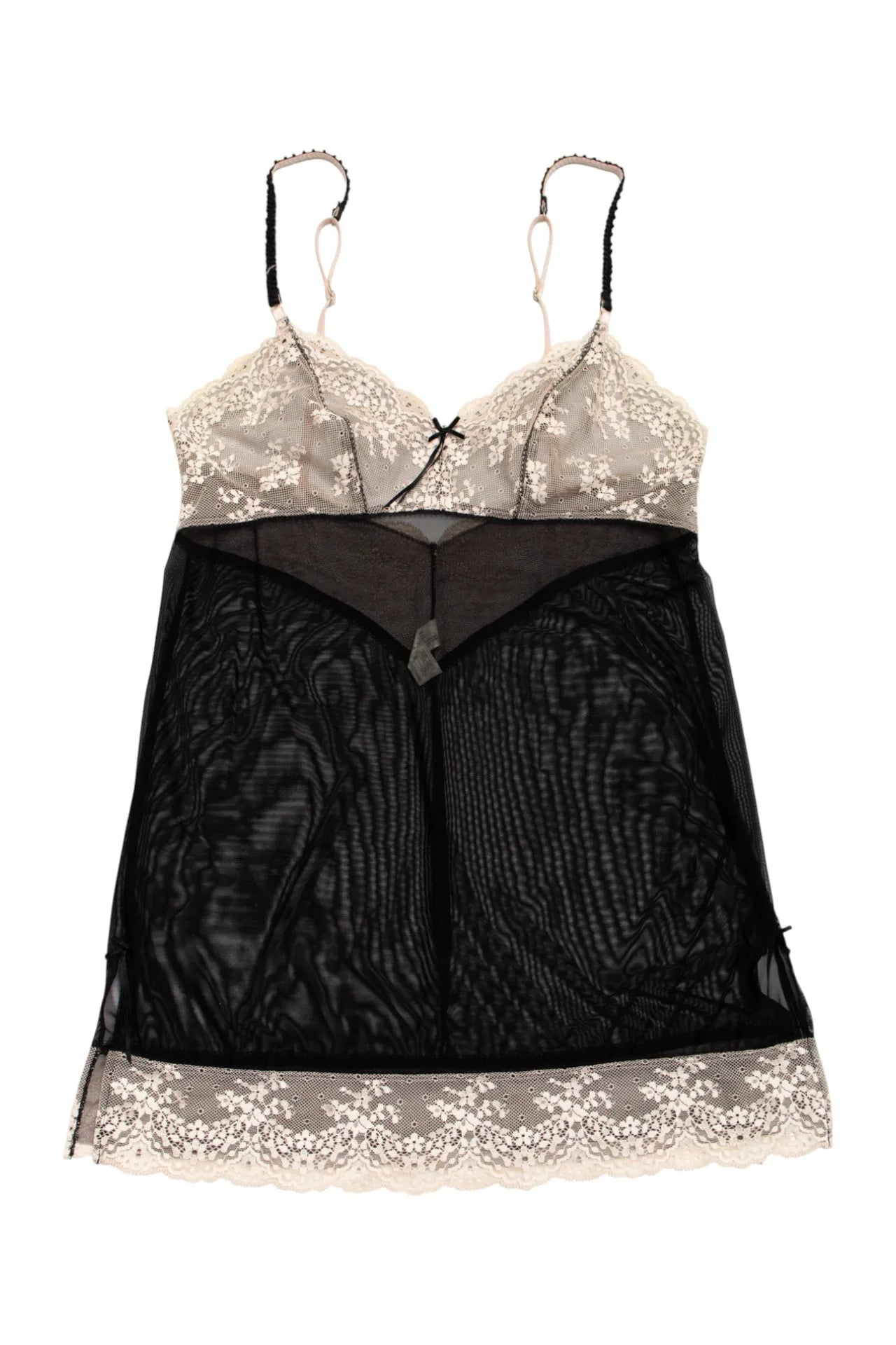 #115 Elle Macpherson Intimates Babydoll Chemise Black | c. | Size 8/10