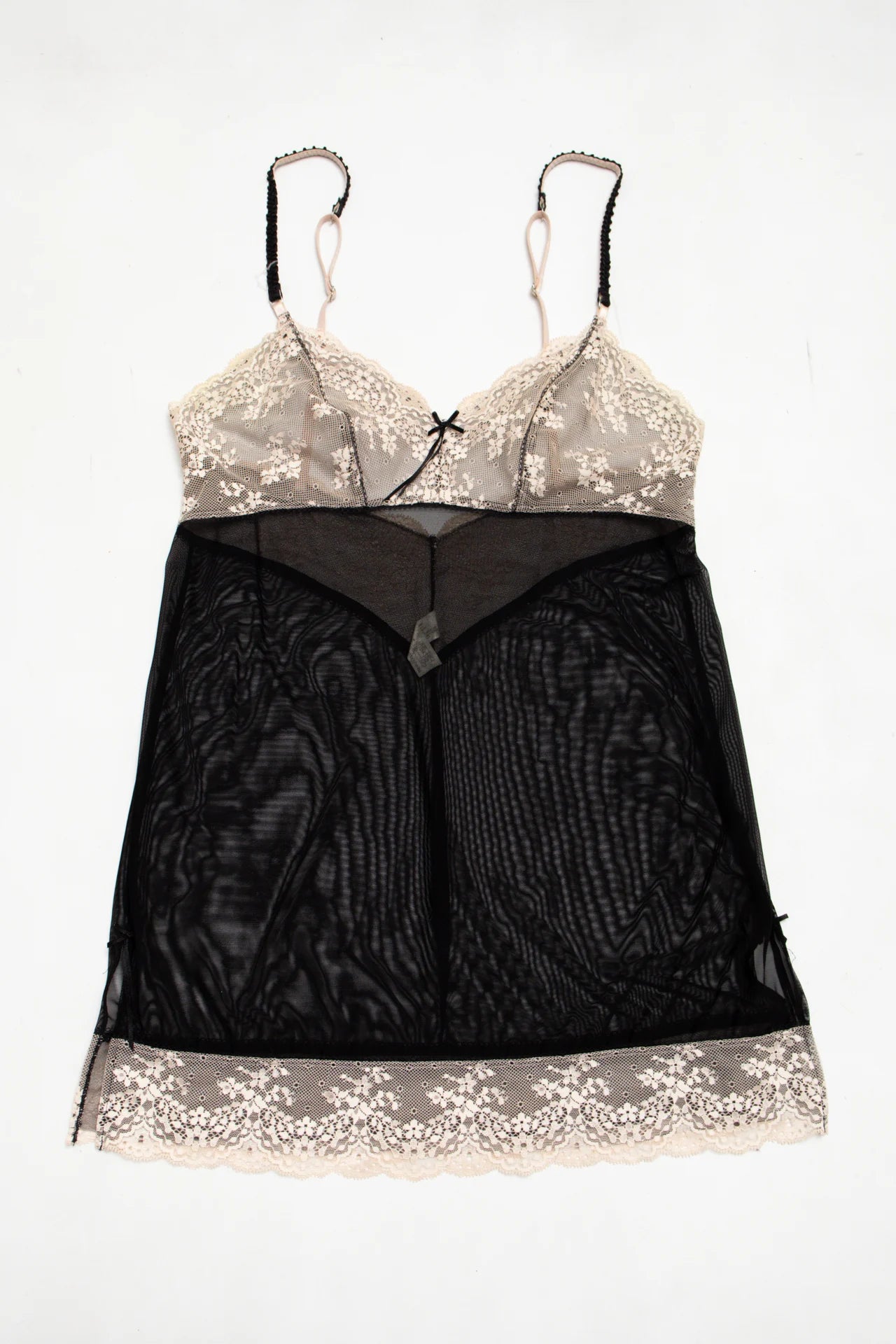 #115 Elle Macpherson Intimates Babydoll Chemise Black | c. | Size 8/10
