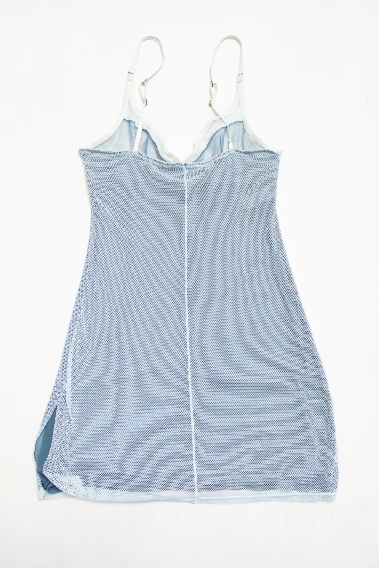 #126 Slip Dress / Chemise Blue | c. | Size 8