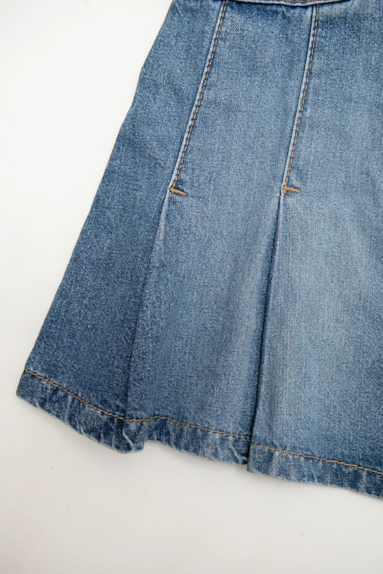 #137 Soeur Star Denim Mini Skirt Blue | c. 171 | Size 8