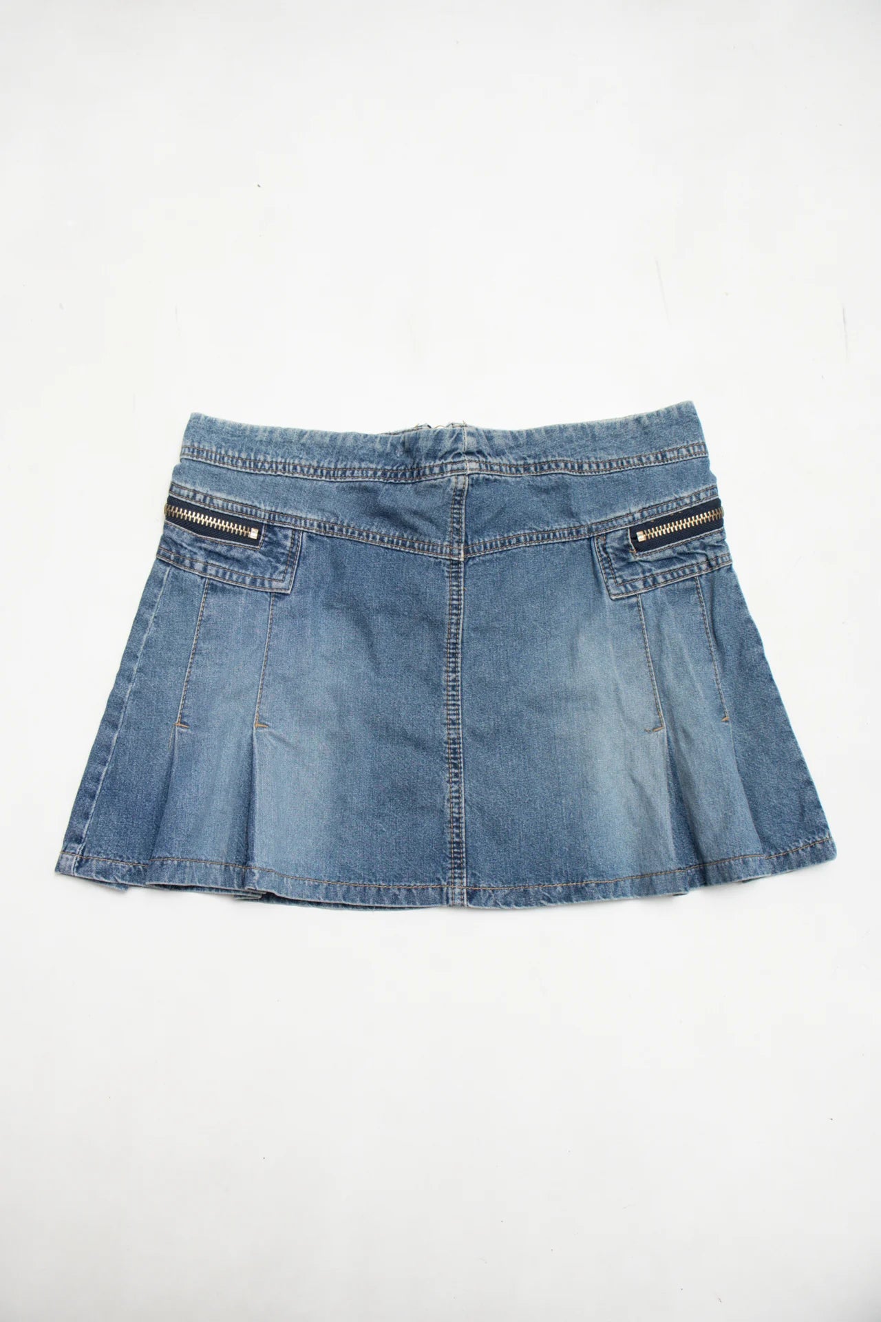 #137 Soeur Star Denim Mini Skirt Blue | c. 171 | Size 8