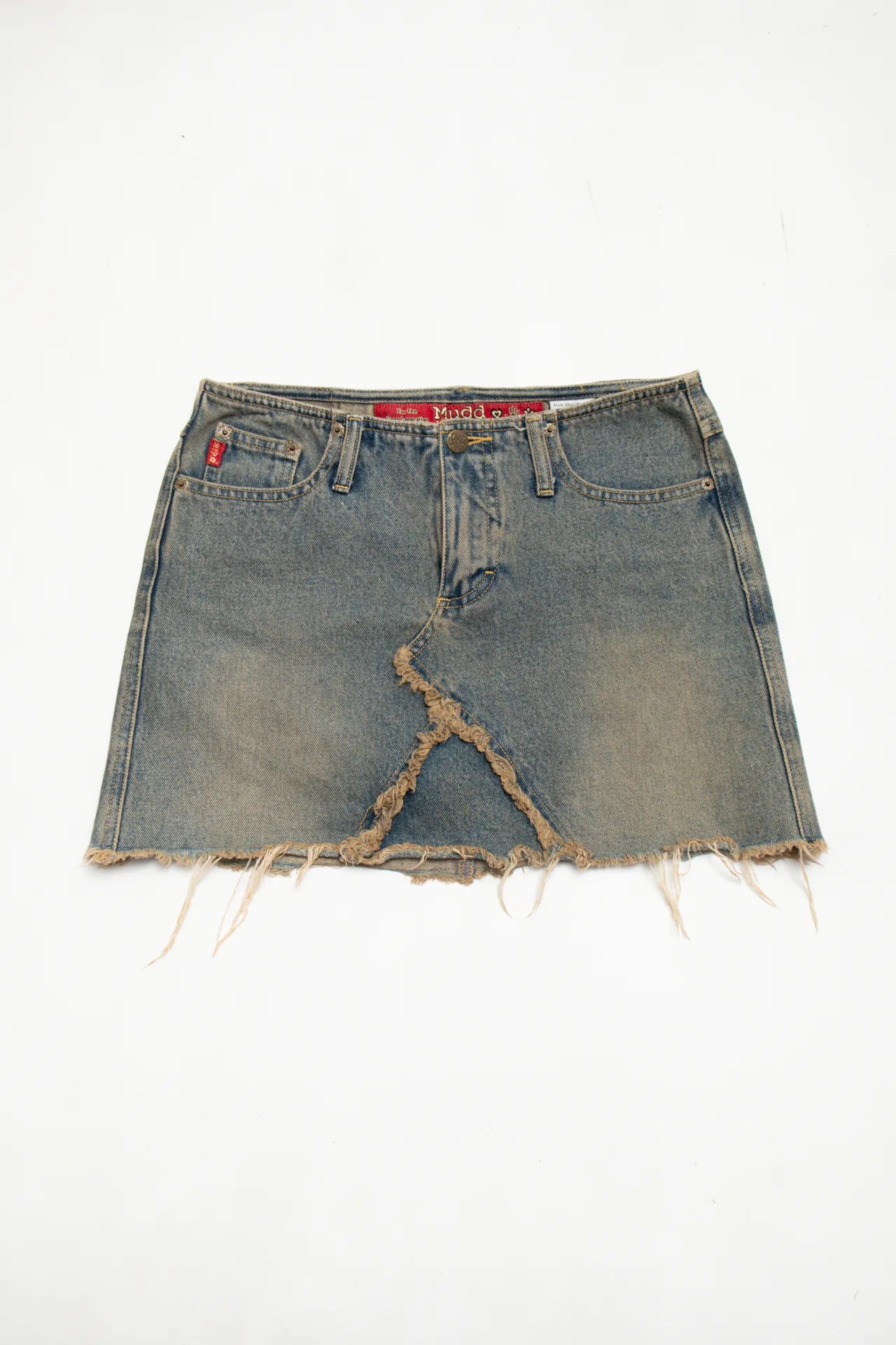 #139 Mudd Jeans Denim Mini Skirt Blue | c. 171 | Size 6/8
