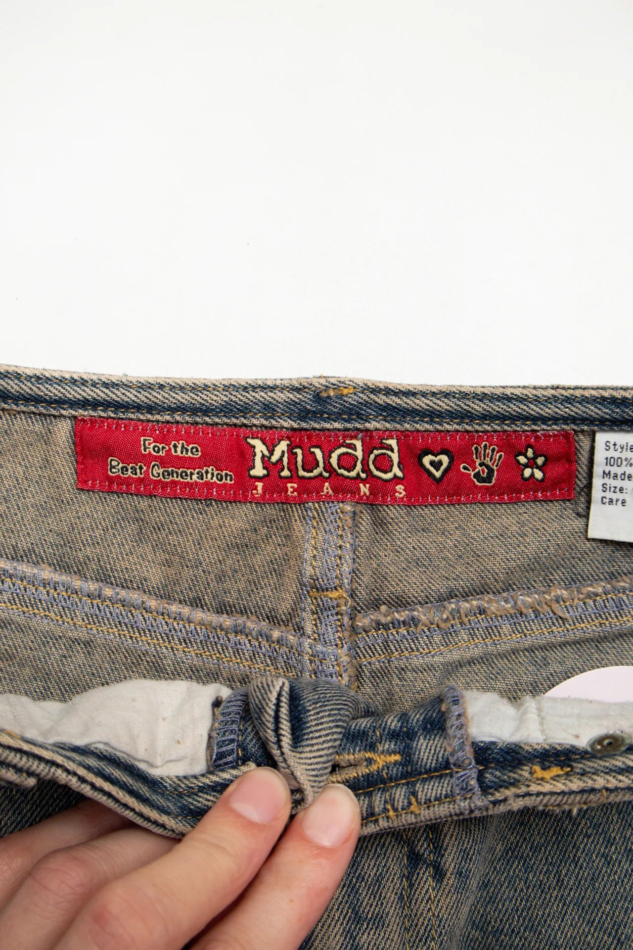 #139 Mudd Jeans Denim Mini Skirt Blue | c. 171 | Size 6/8