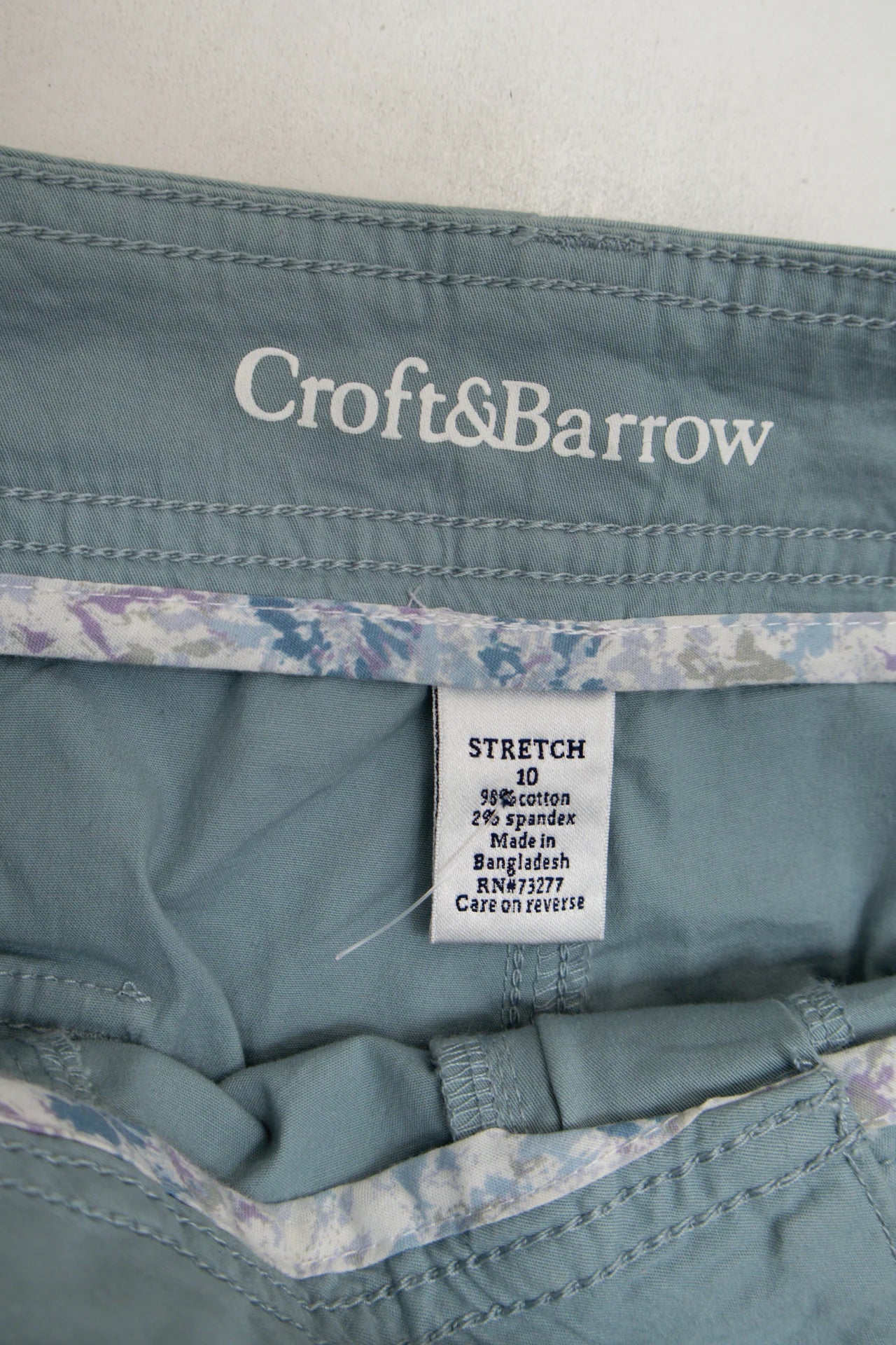 #165 Croft & Barrow Capri Pants Blue | c. 171 | Size 12