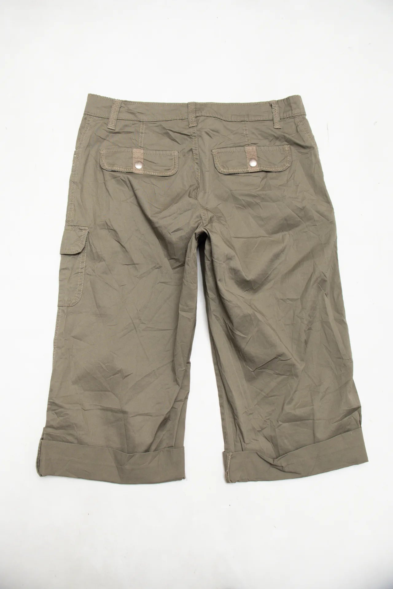 #168 Lee Capri Pants Green | c. 171 | Size 10/12