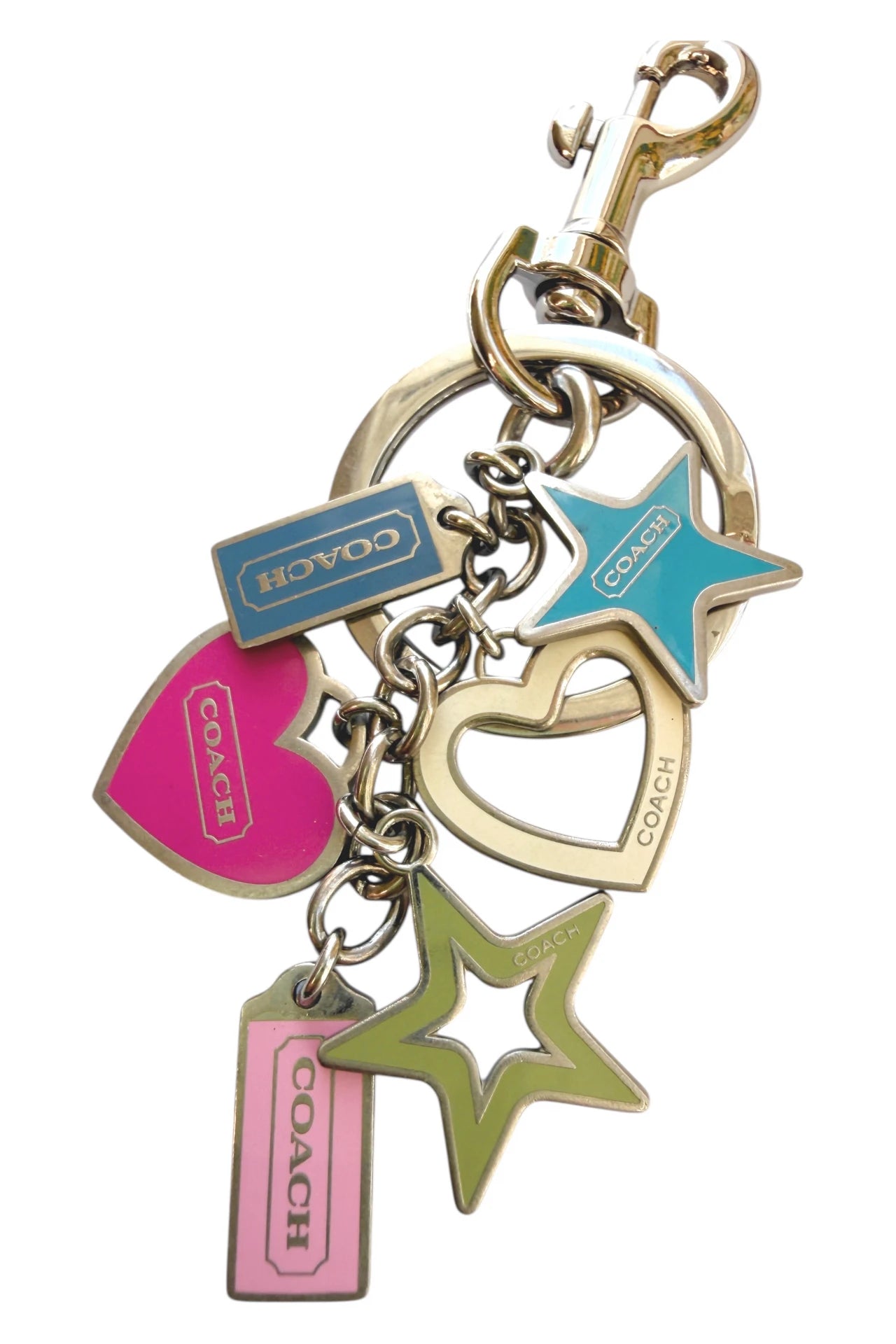 # Coach Keychain Charm Pink | c. | Size