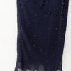 #189 Beaded Slip Dress Navy | c. 171 | Size 10