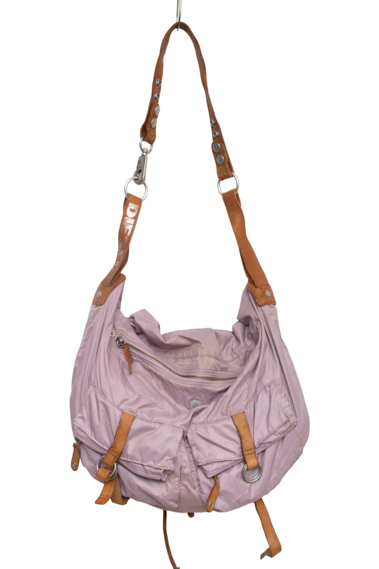 #198 Diesel Shoulder Bag Pink | c.