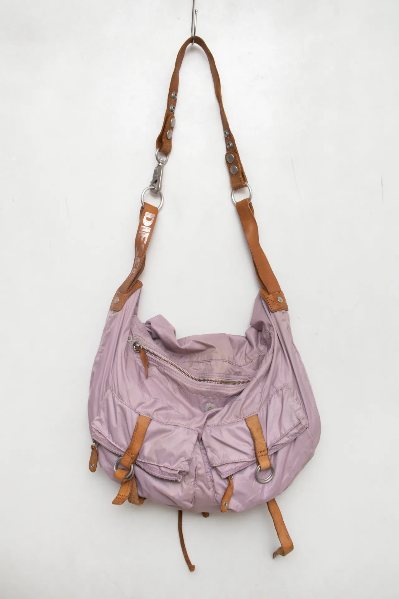 #198 Diesel Shoulder Bag Pink | c.