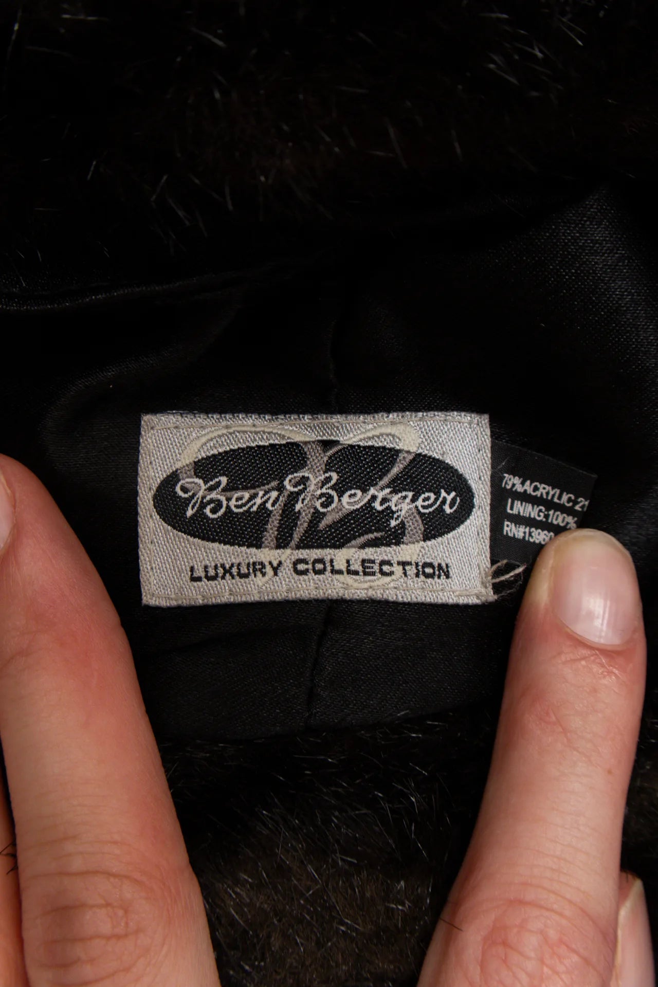 # Ben Berger Faux Fur Bucket Hat Brown | c.