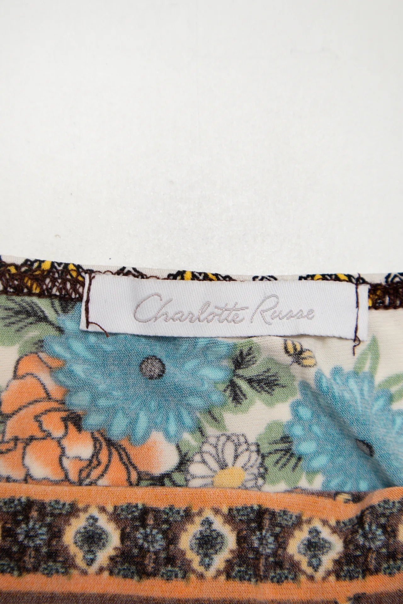 #01 Charlotte Russe Halter Top Yellow | c. 172 | Size 12