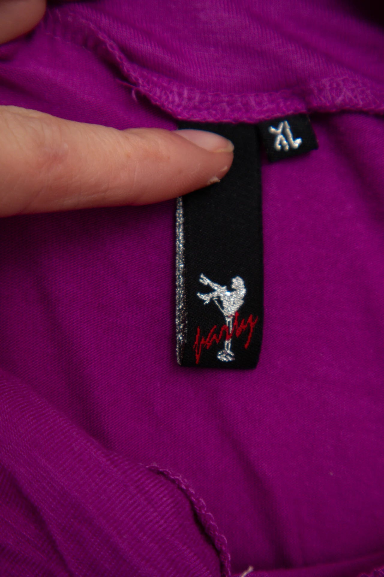 #05 Sequin-embellished Halter Cowl-neck Top Purple | c. 172 | Size 12