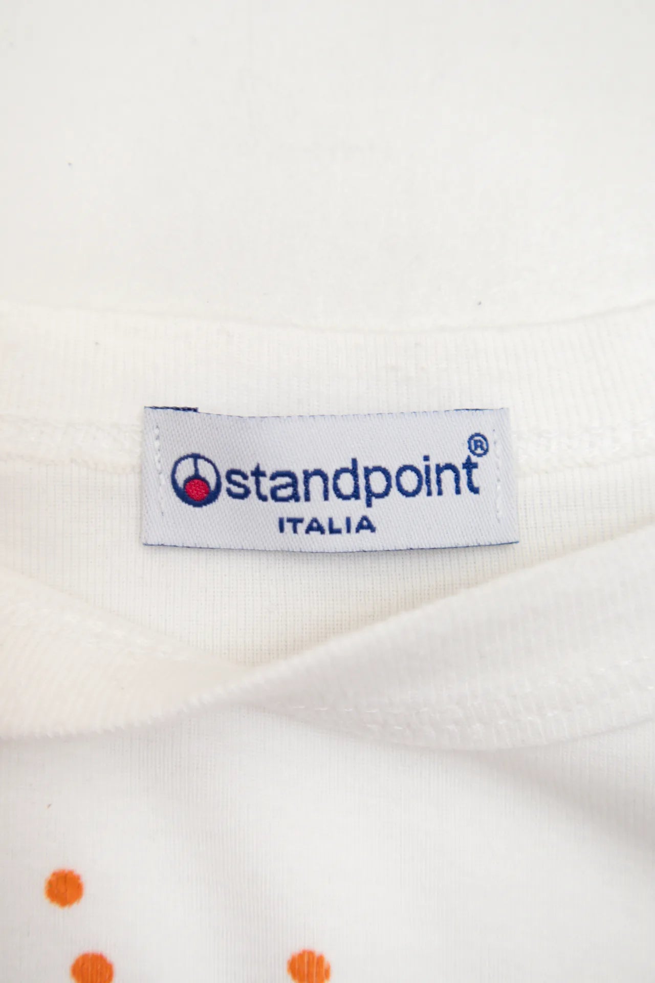 #24 Standpoint Italia Graphic Tank Top White | c. 172 | Size 8