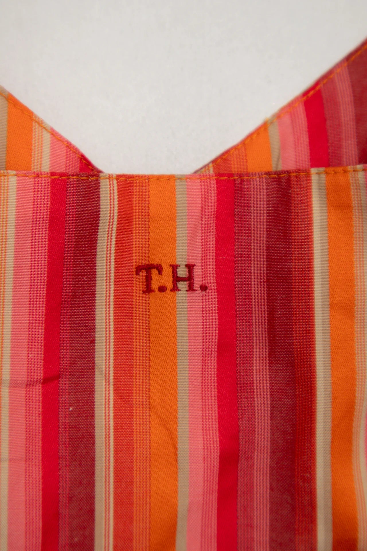 #31 Tommy Hilfiger Striped Camisole Top Orange | c. 172 | Size 12/14
