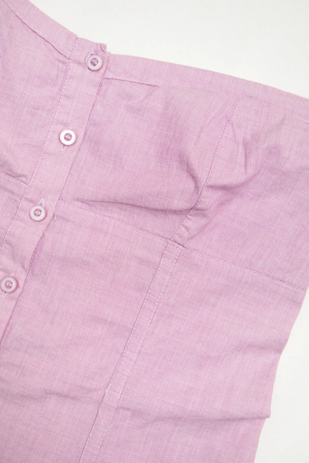 #53 Derek Heart Strapless Button-front Top Pink | c. 172 | Size 8/10