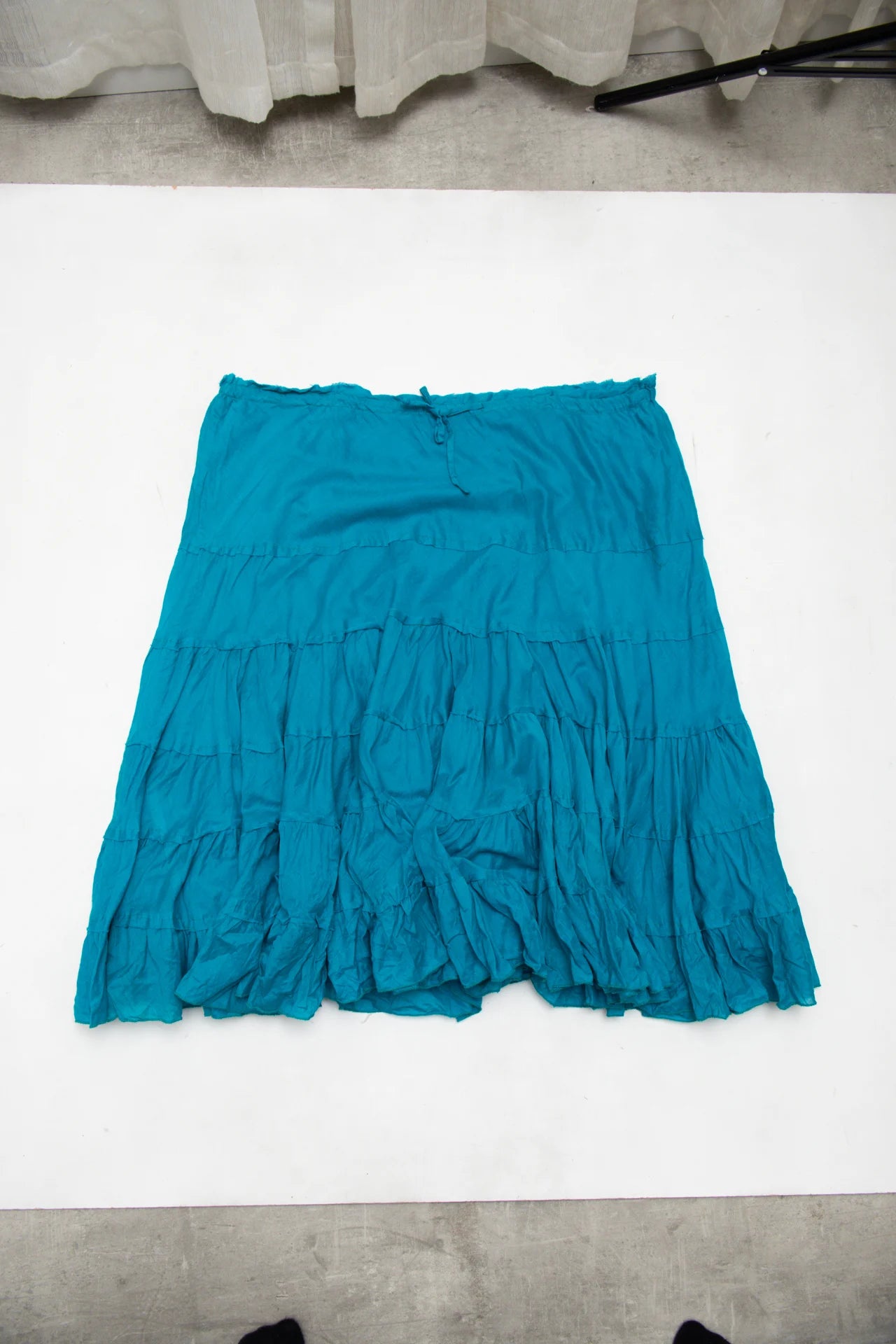 #121 New Direction Tiered Skirt Blue | c. 172 | Size 14