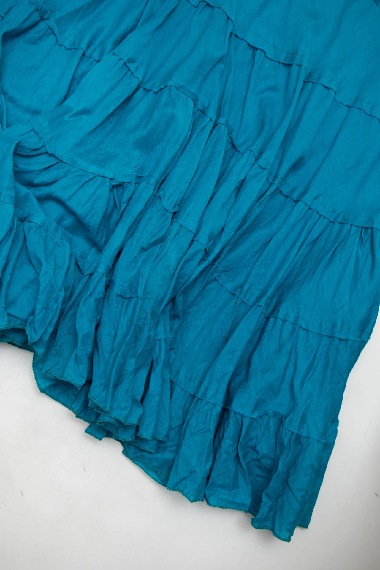 #121 New Direction Tiered Skirt Blue | c. 172 | Size 14