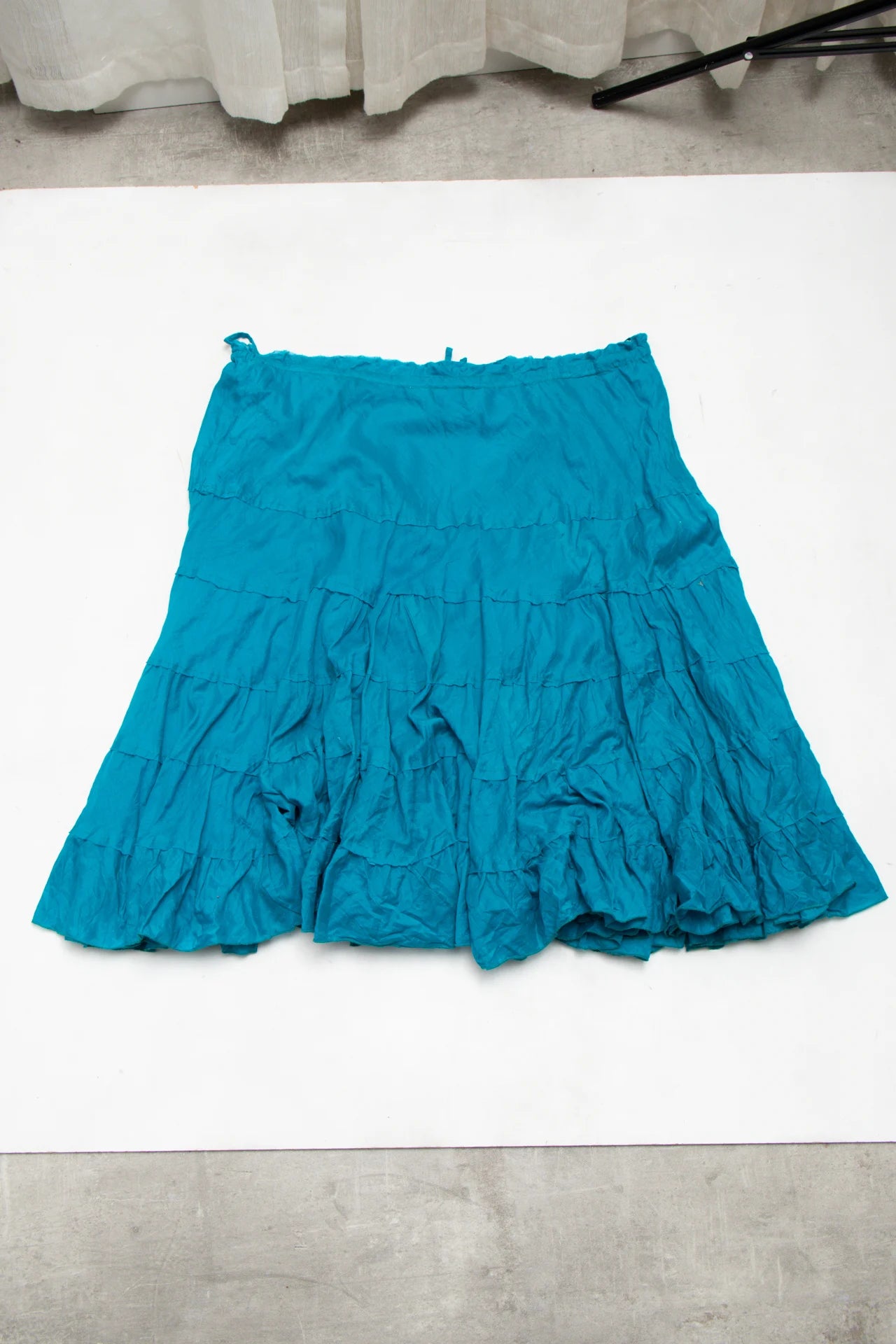 #121 New Direction Tiered Skirt Blue | c. 172 | Size 14