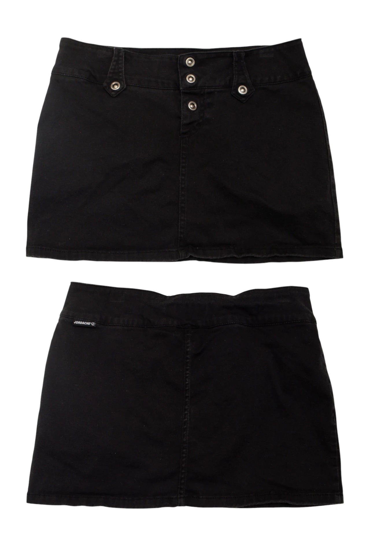 #135 Jordache Mini Skort Black | c. 172 | Size 8