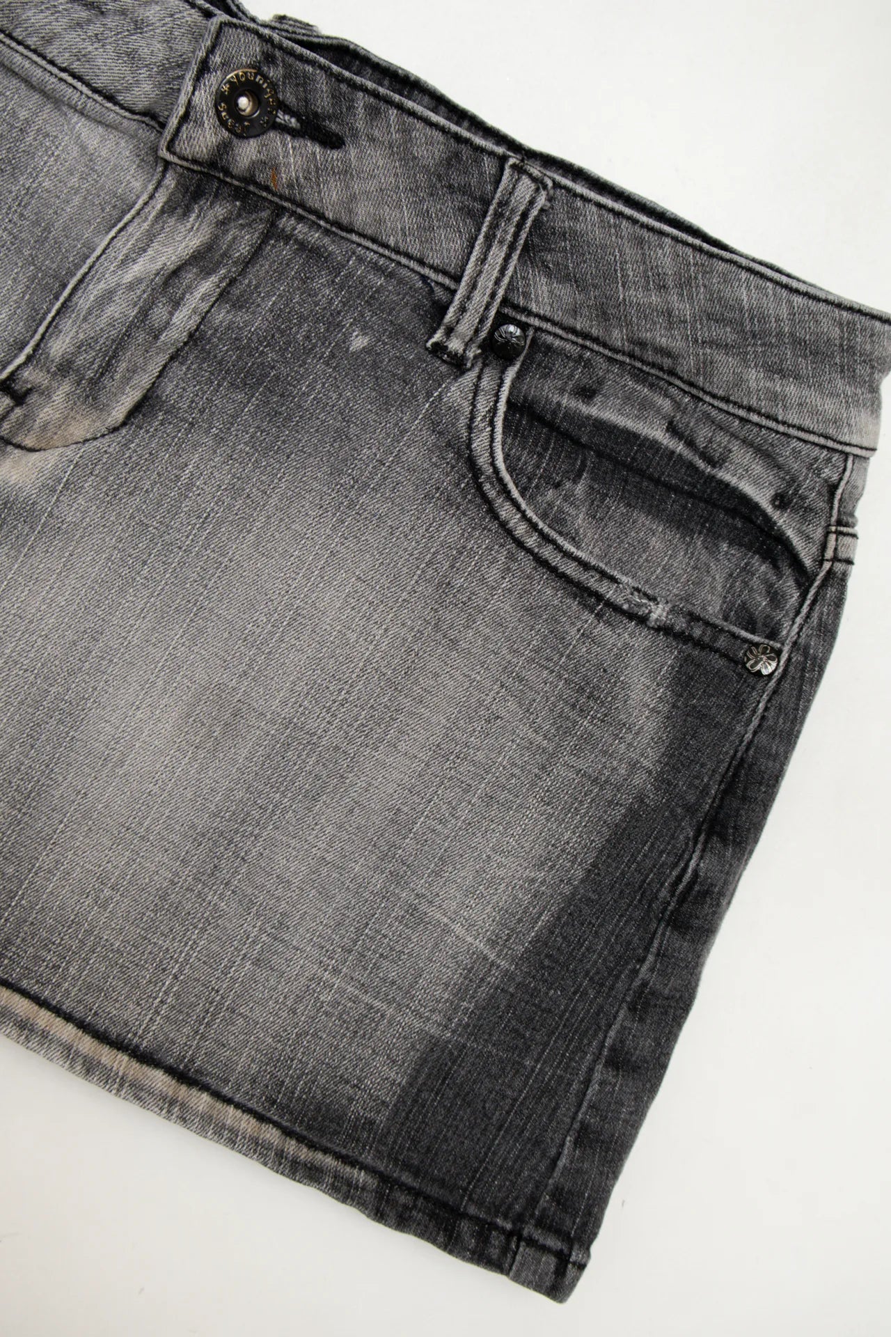#137 Mini Skirt Gray | c. 172 | Size 8