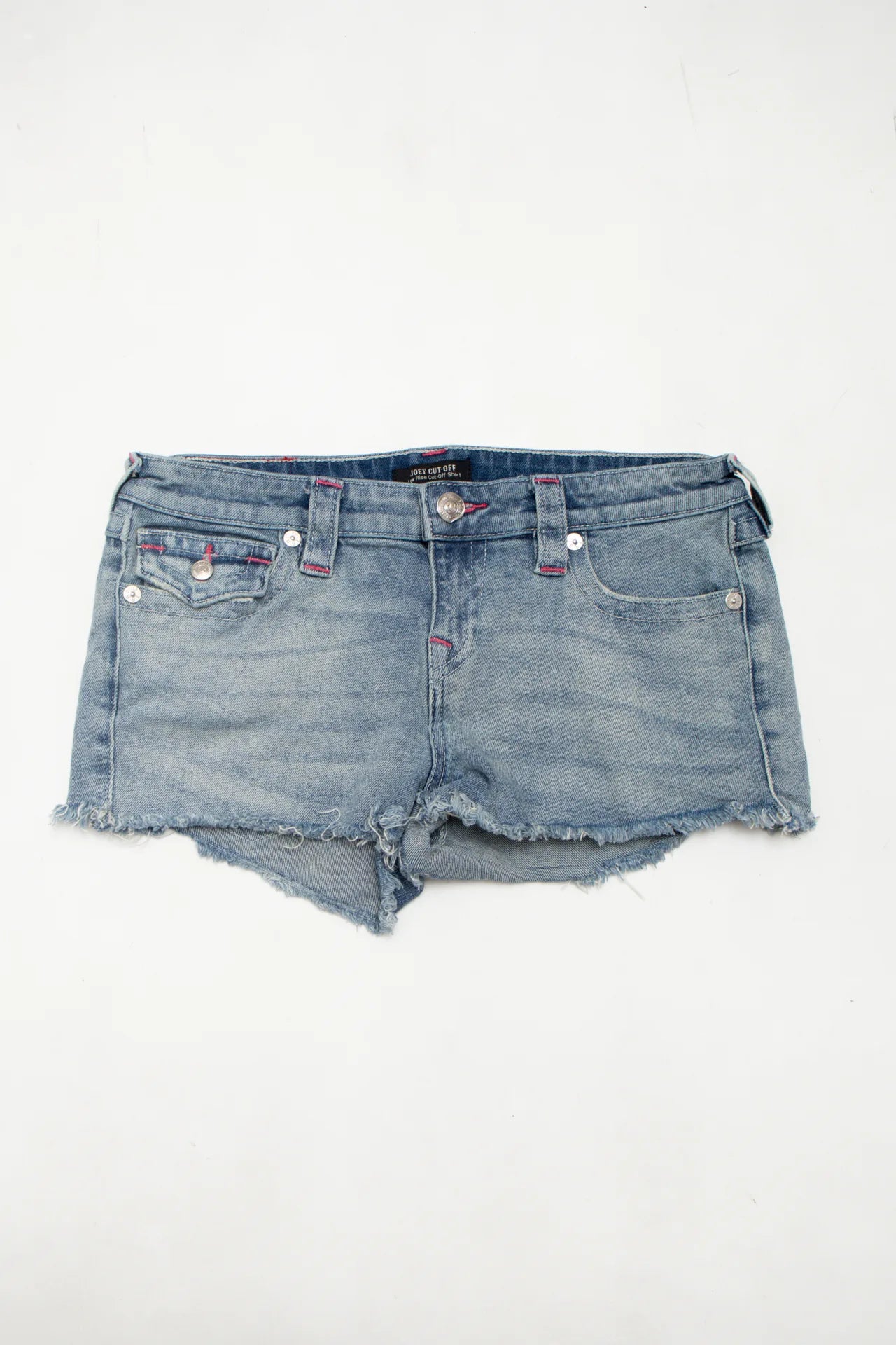 #139 True Religion Denim Cut-off Shorts Blue | c. 172 | Size 8