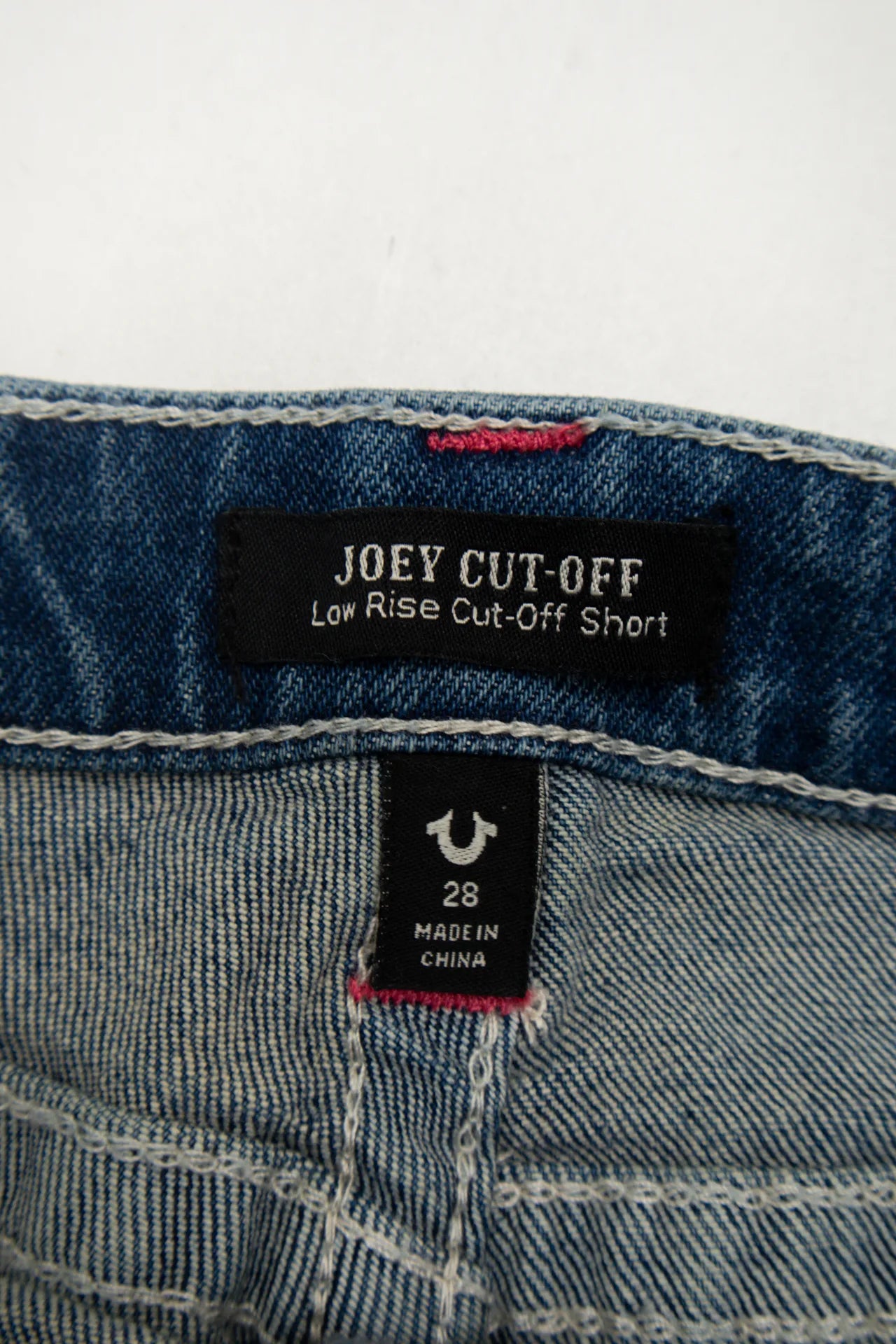 #139 True Religion Denim Cut-off Shorts Blue | c. 172 | Size 8
