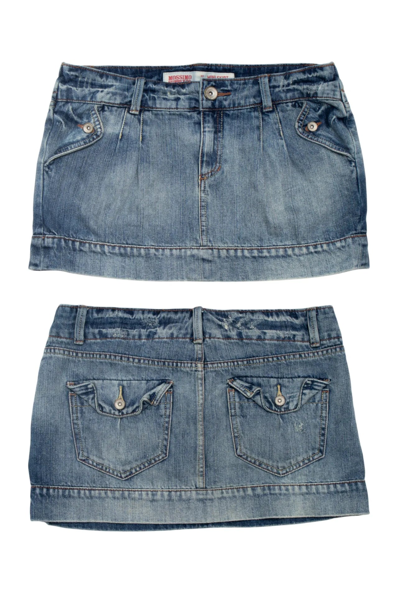 #143 Mossimo Supply Co. Denim Mini Skirt Blue | c. 172 | Size 8