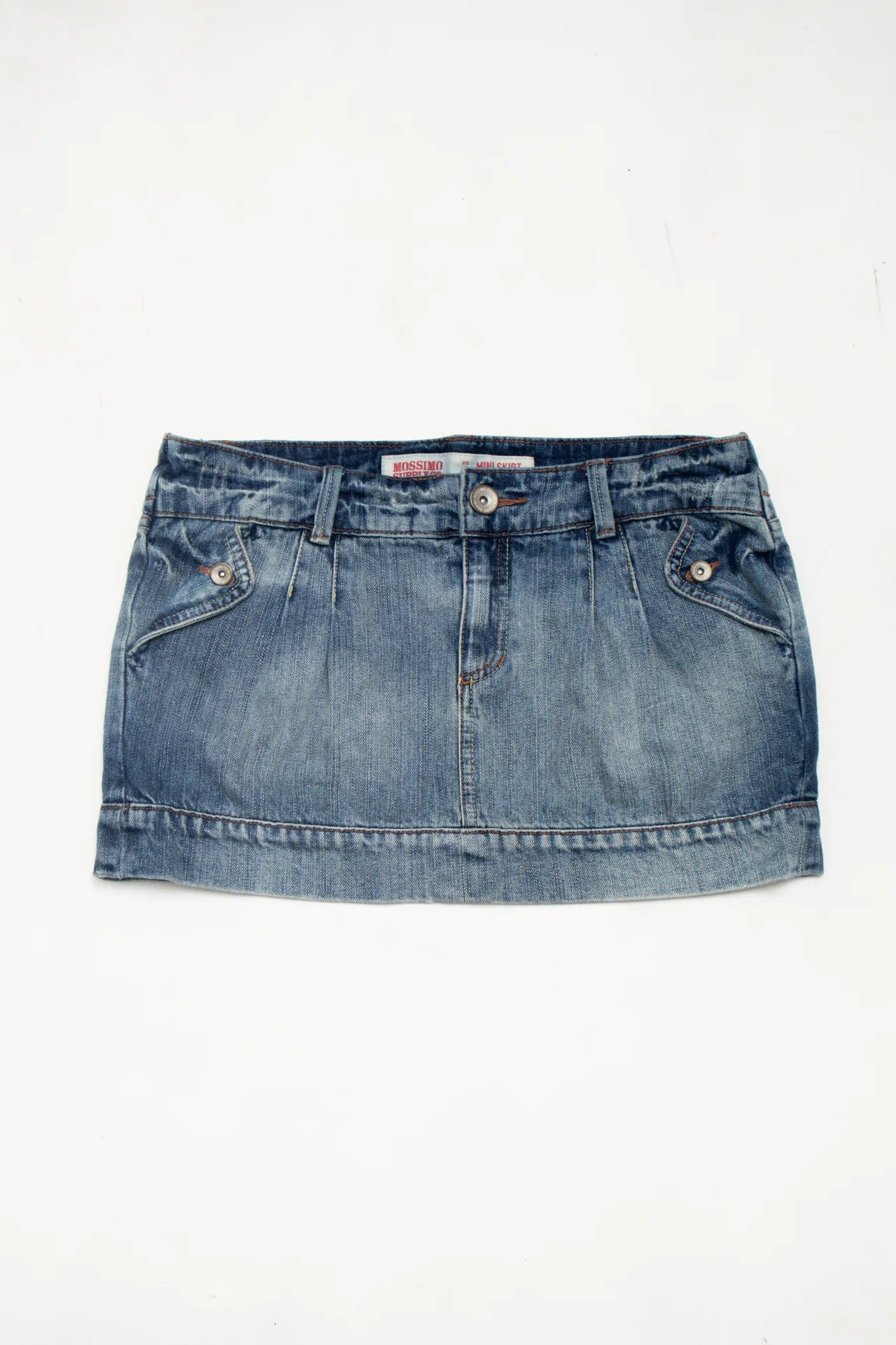#143 Mossimo Supply Co. Denim Mini Skirt Blue | c. 172 | Size 8