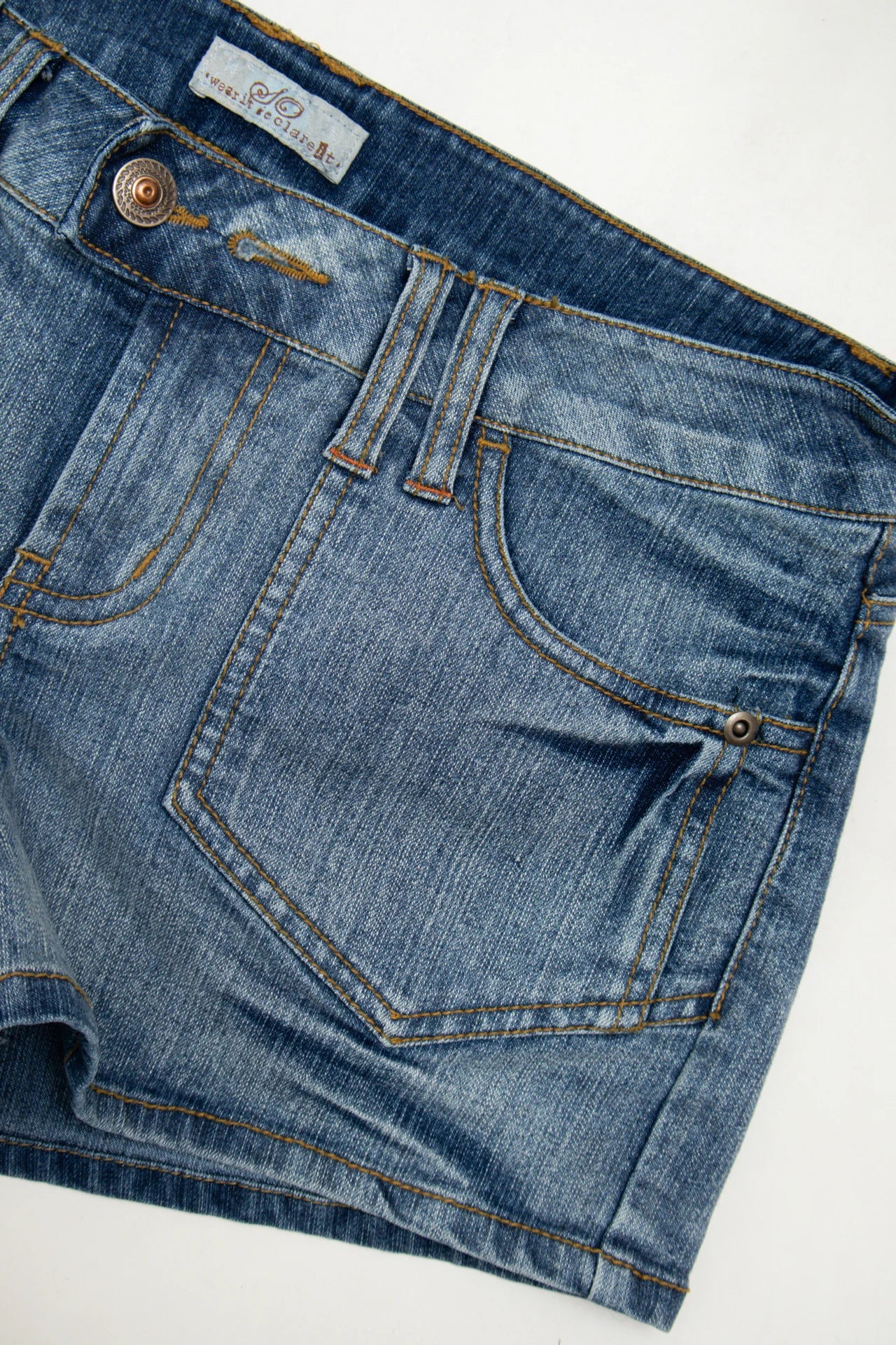 #156 Wear It Declare It Denim Shorts Blue | c. 172 | Size 8