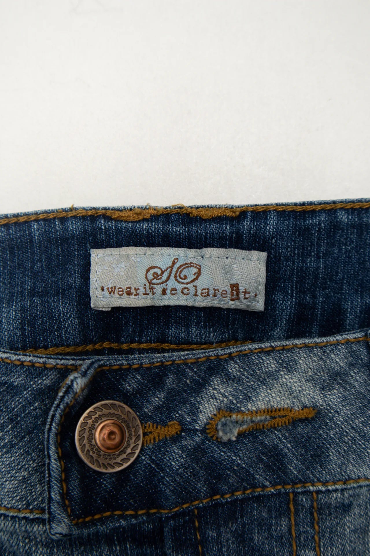 #156 Wear It Declare It Denim Shorts Blue | c. 172 | Size 8