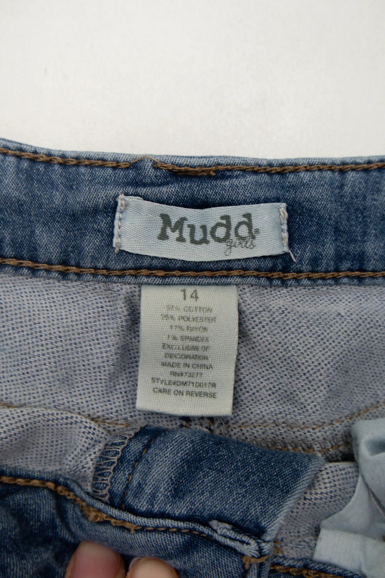#157 Mudd Denim Shorts Blue | c. 172 | Size 6