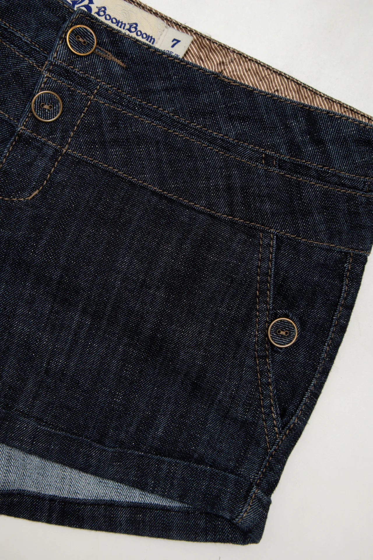 #158 Boom Boom Jeans Denim Shorts Blue | c. 172 | Size 10