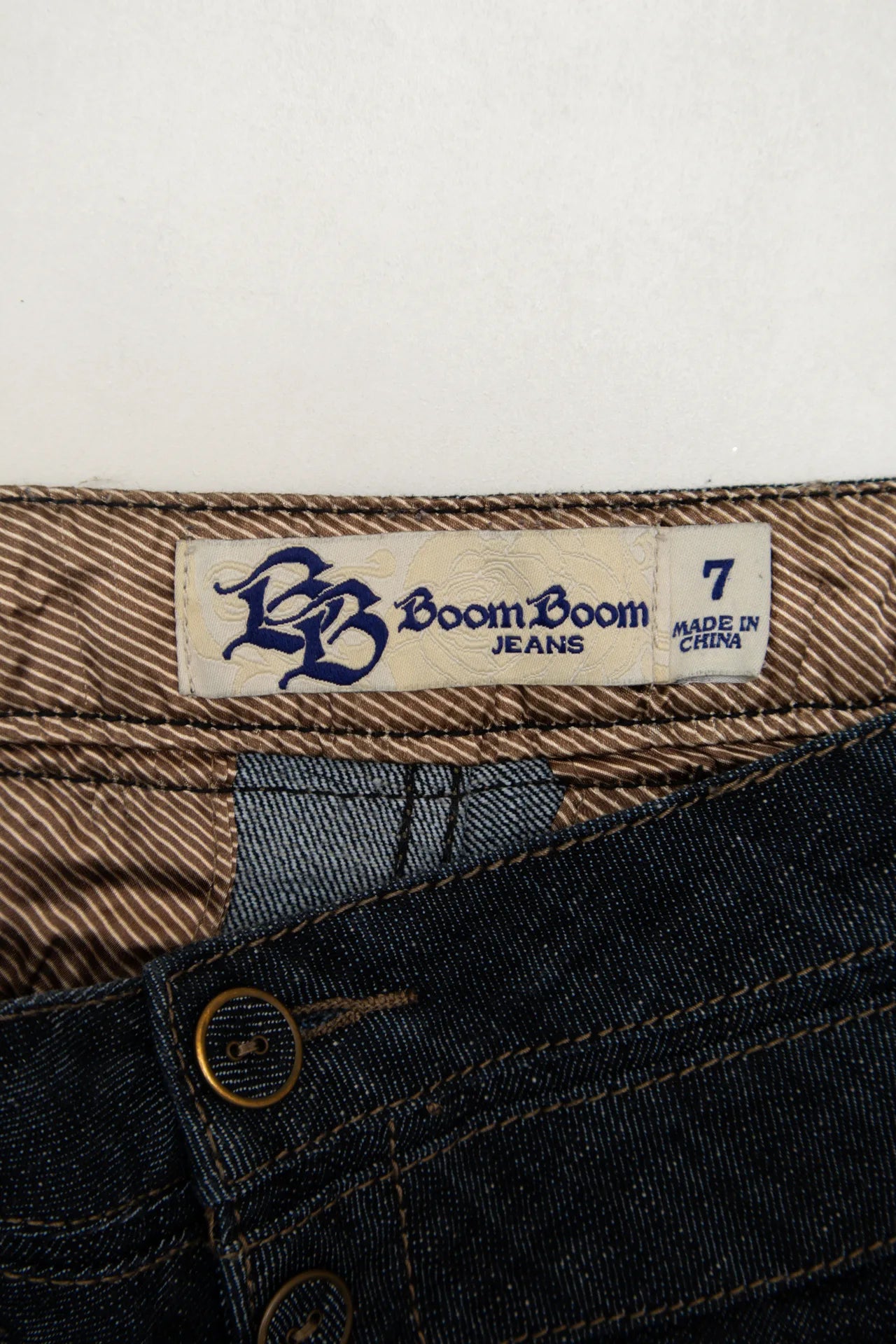 #158 Boom Boom Jeans Denim Shorts Blue | c. 172 | Size 10