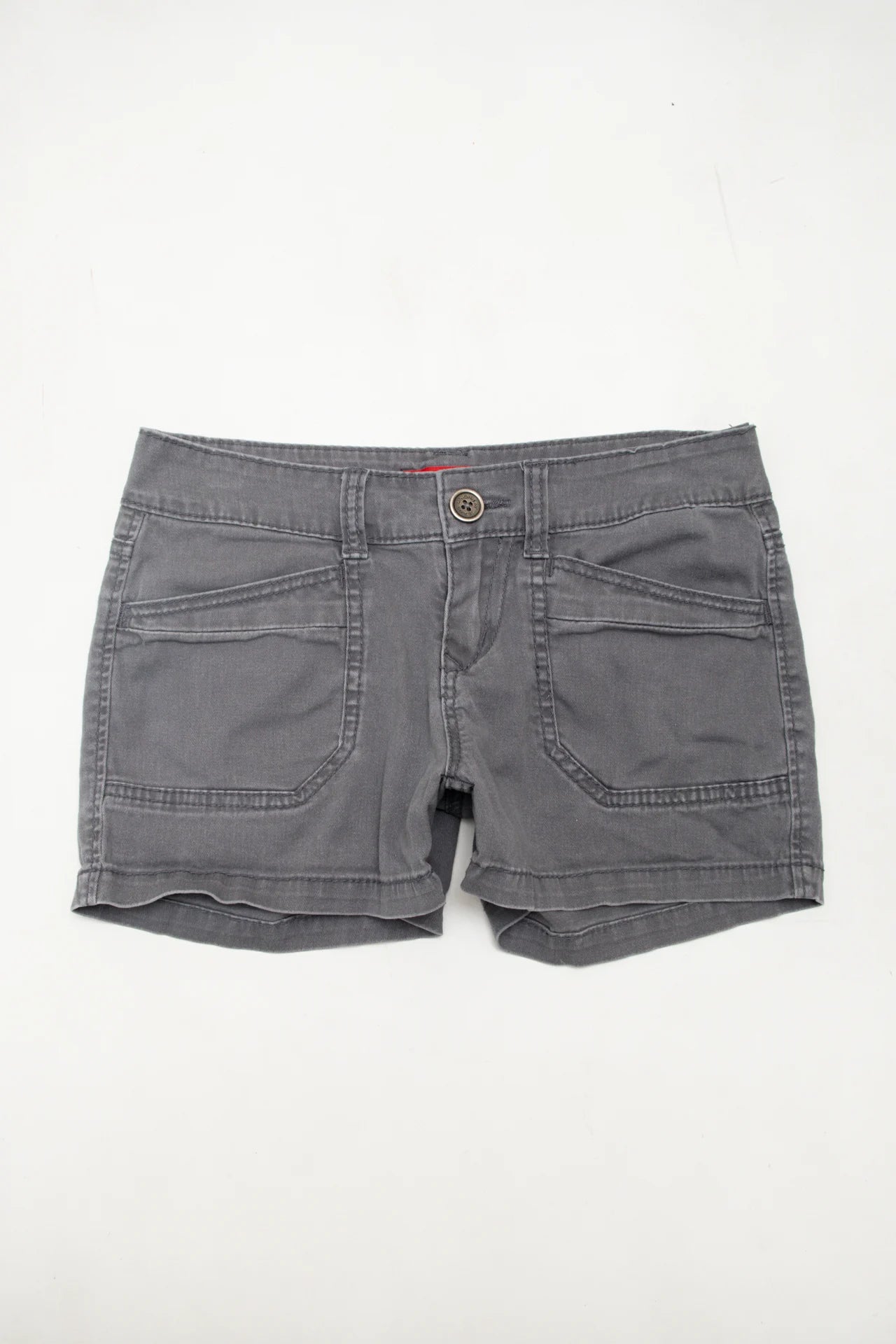 #159 Unionbay Casual Twill Shorts Gray | c. 172 | Size 6