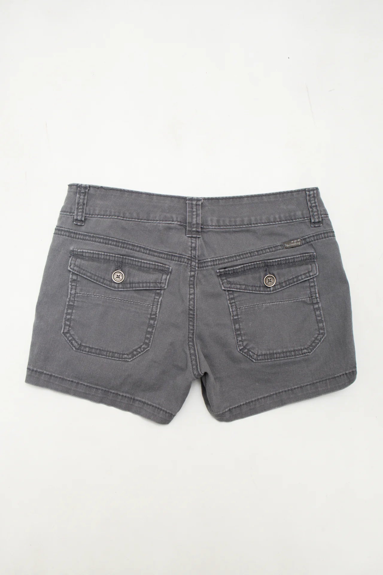 #159 Unionbay Casual Twill Shorts Gray | c. 172 | Size 6