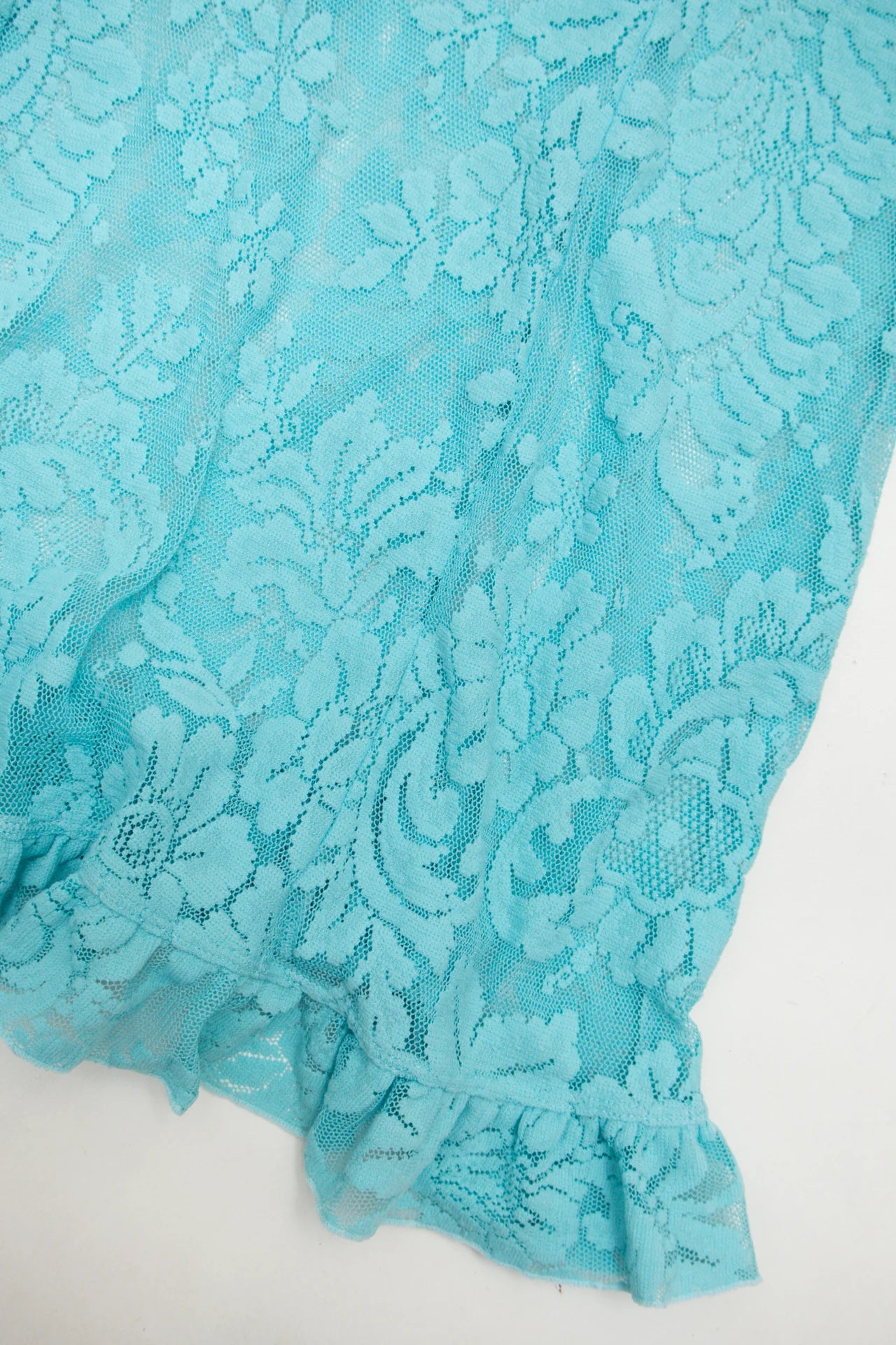 #185 Victoria's Secret Lace Chemise Slip Blue | c. 172 | Size 10