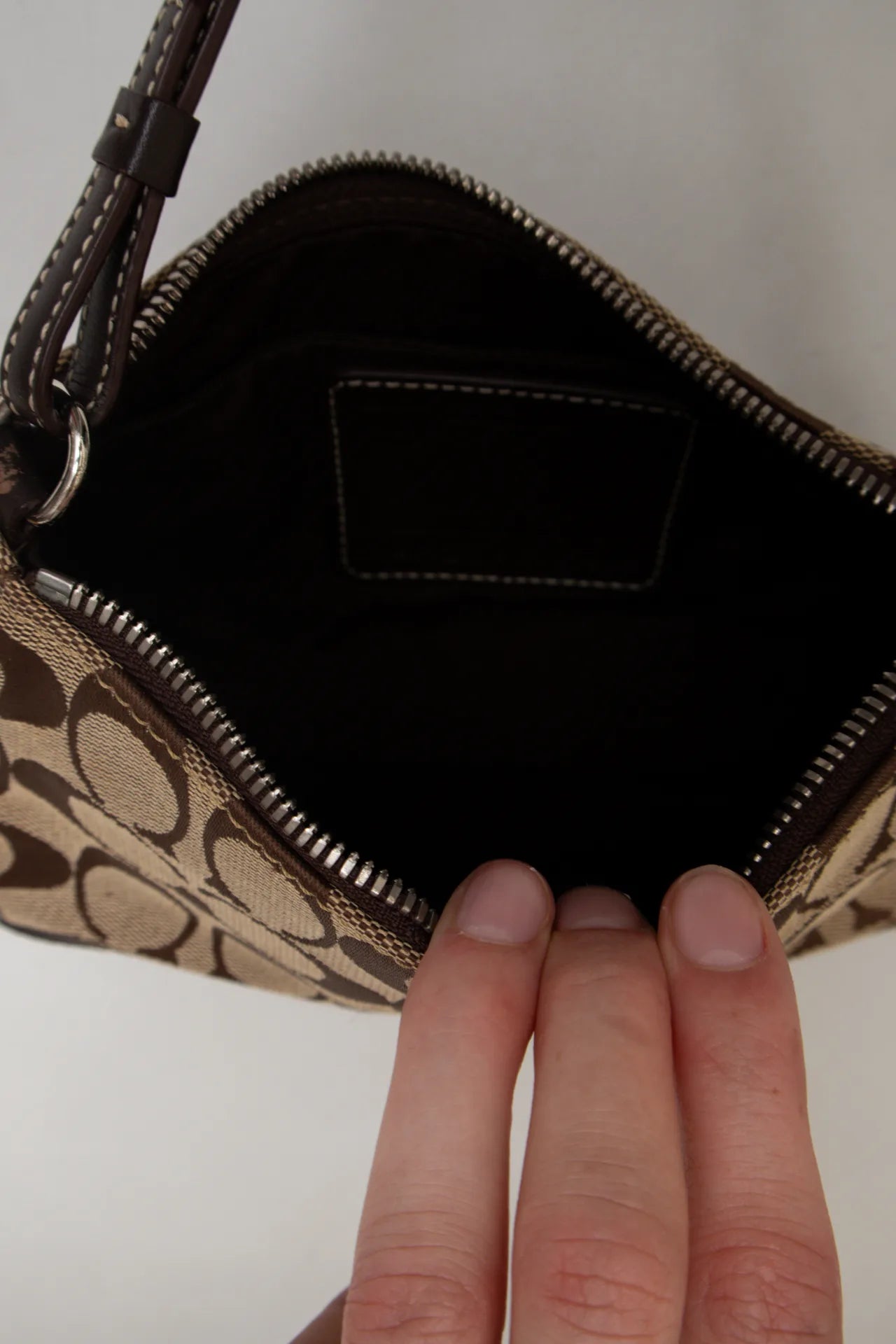 #186 Coach Leatherware Est. 1941 Shoulder Bag Brown | c. 172