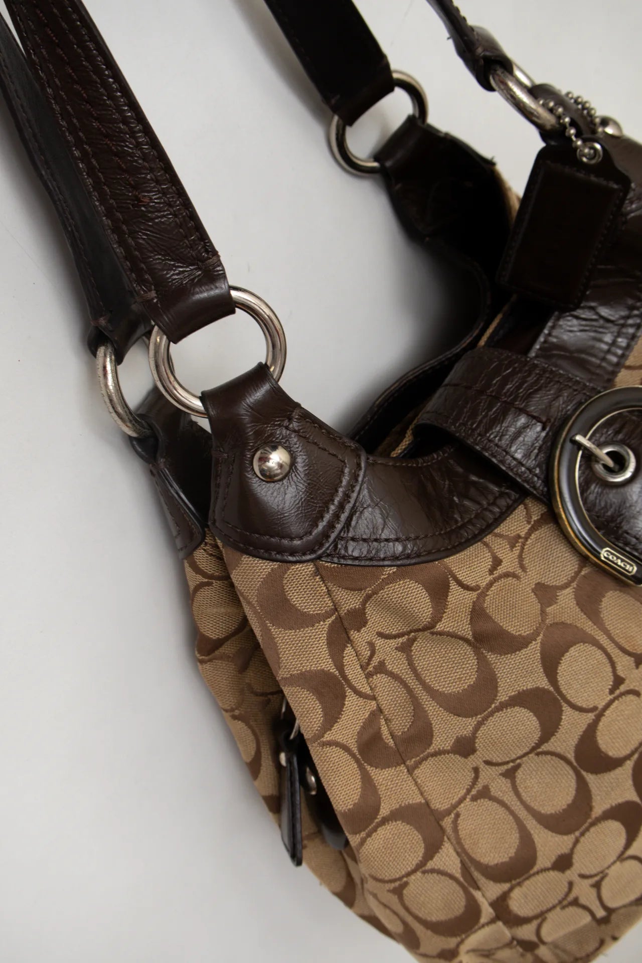 #193 Coach Handbag Brown | c. 172